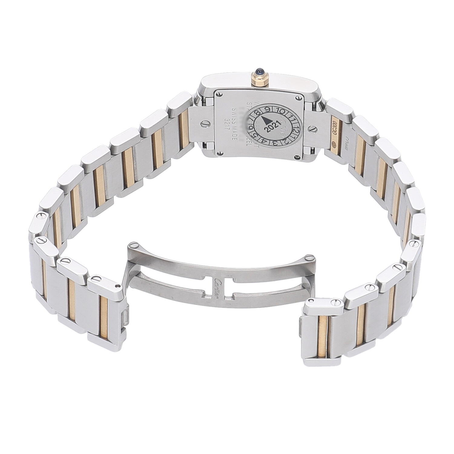 C2649 | [新品]カルティエ タンクフランセーズ SM W51007Q4 シルバー