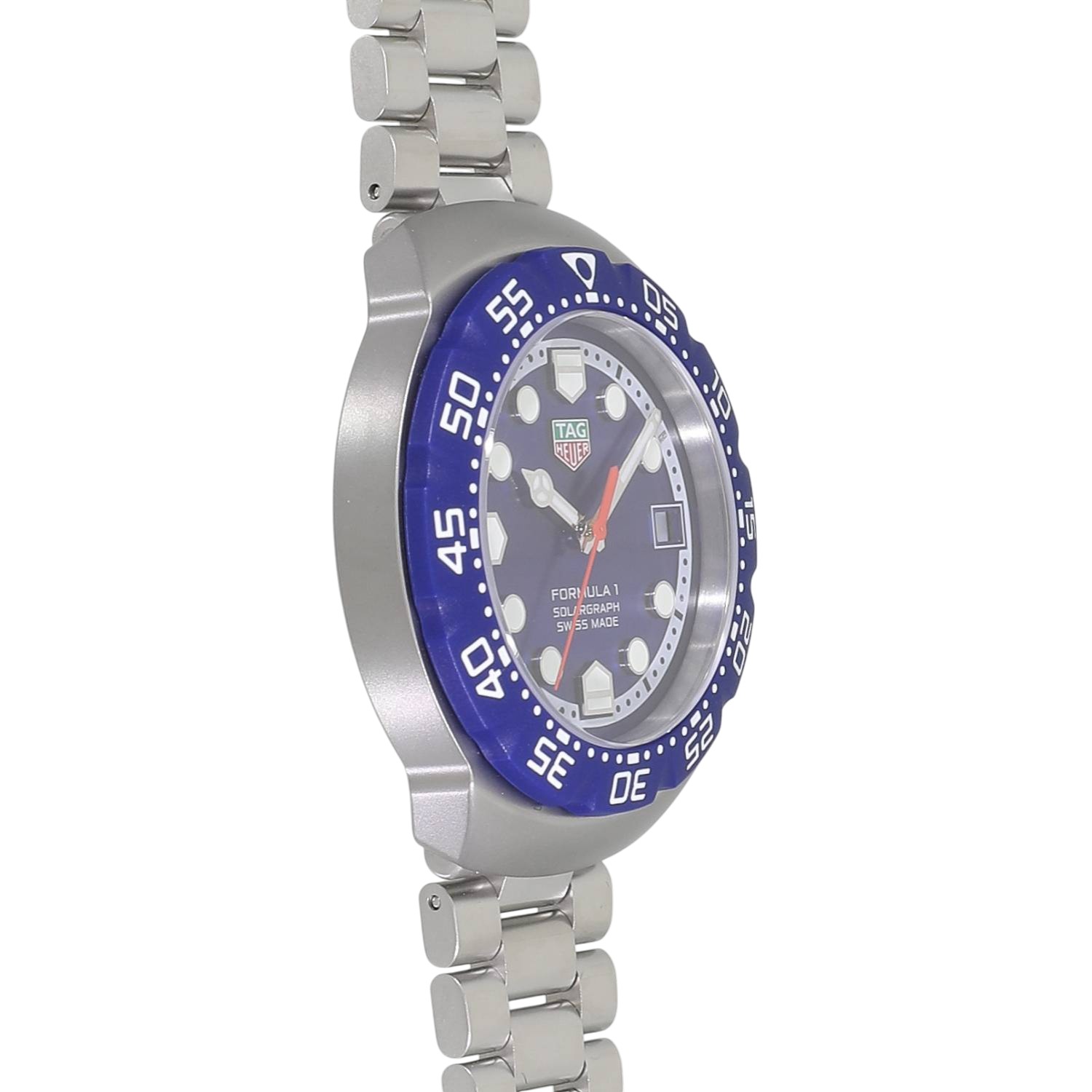 TAG Heuer 長傘 ネイビー/ホワイト T20189 | [新品]タグホイヤー フォーミュラ1 ソーラーグラフ WBY1112