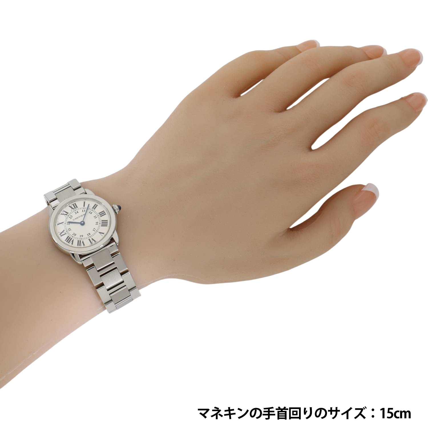 C11704 | [中古]カルティエ ロンドソロ ドゥ カルティエ SM W6701004