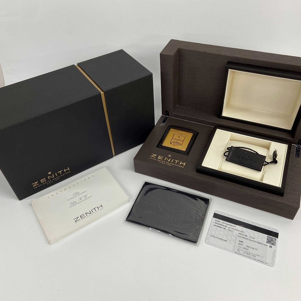 Z6650 | [未使用]ゼニス エリート キャプテン パワーリザーブ