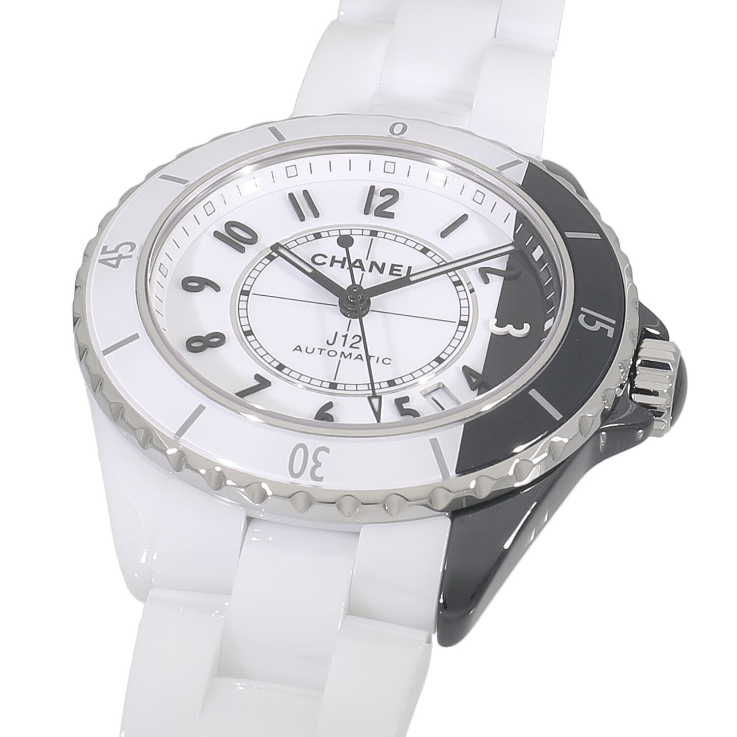 C9750 | [中古]シャネル J12 パラドックス H6515 ホワイト×ブラック