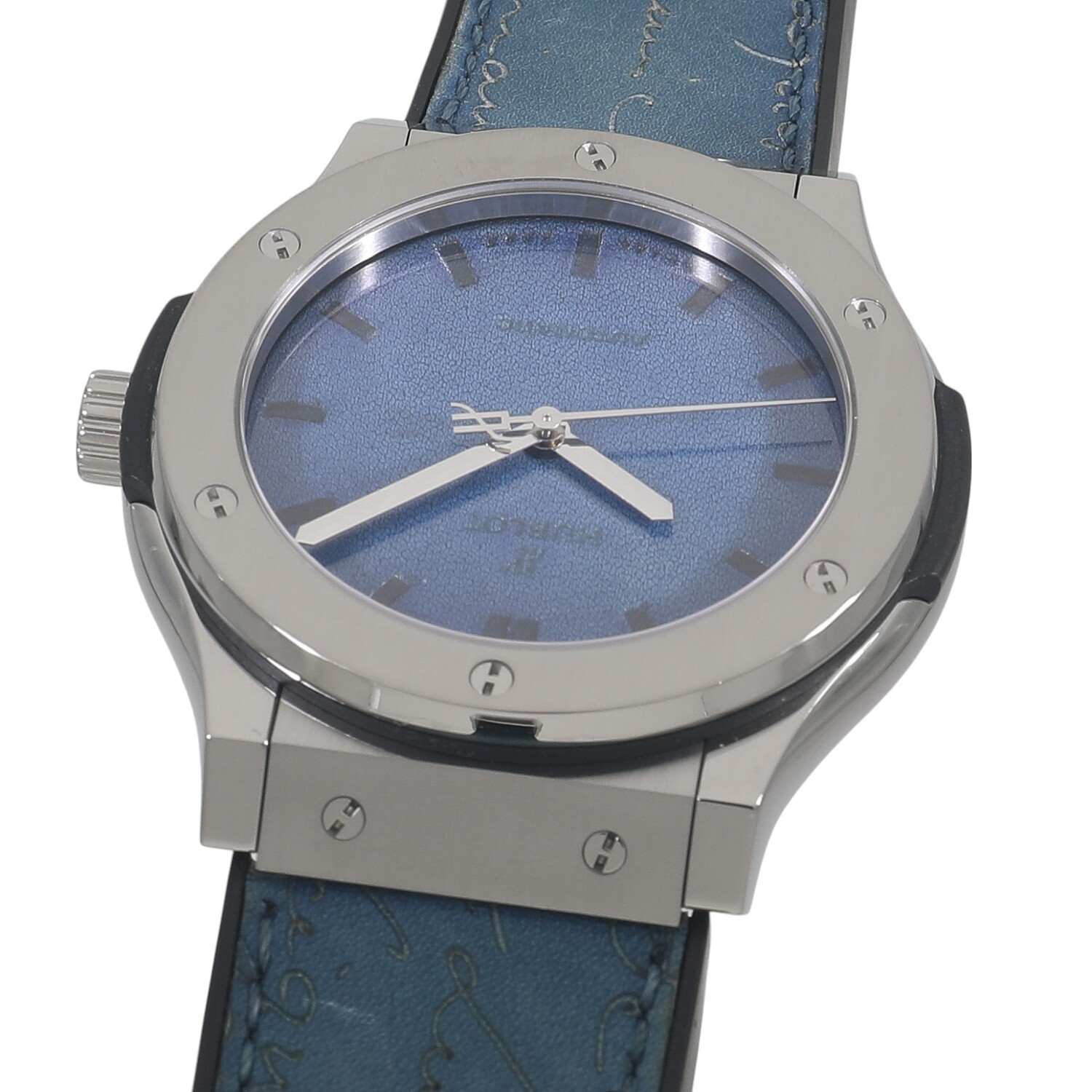 ベルルッティ ウブロ クラシックフュージョン 純正ベルト HUBLOT - ウブロ ベルルッティ 純正替えベルト クラシック