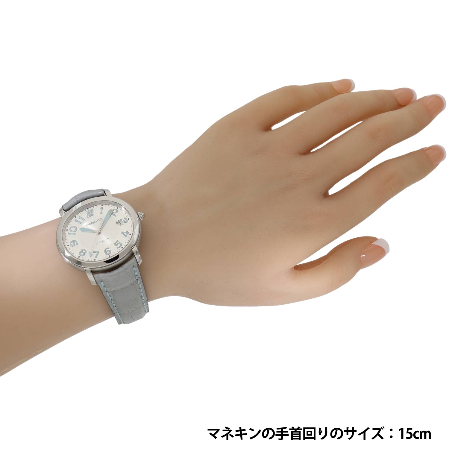 新品未開封　正規店　オーデマピゲ　ミレネリー　レディース　レザーベルト　ホワイト A11475 | [中古]オーデマピゲ ミレネリー 77216ST.OO.D007CR.01