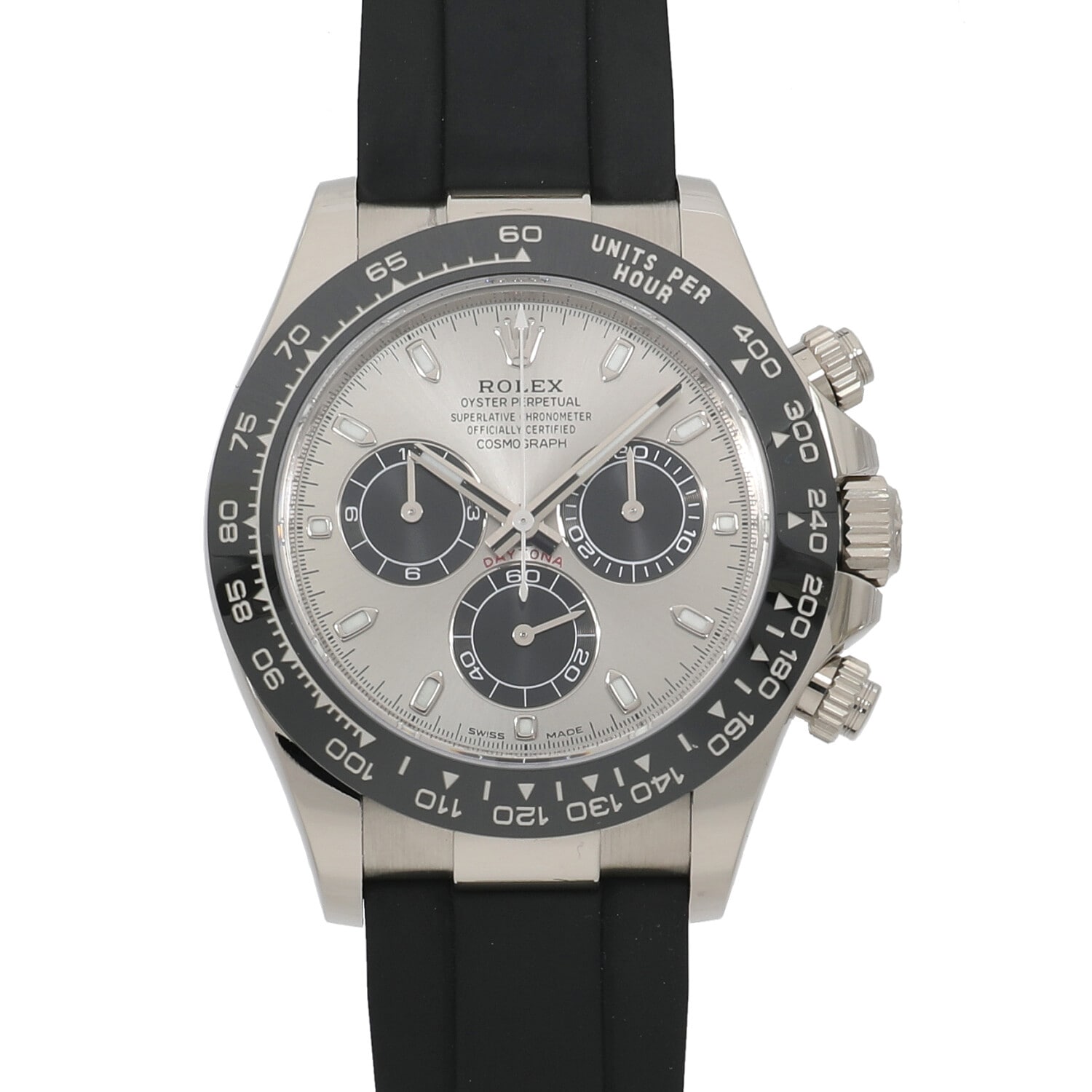 希少 海外販促品 ROLEX掛け時計 コスモグラフ デイトナ ブラック