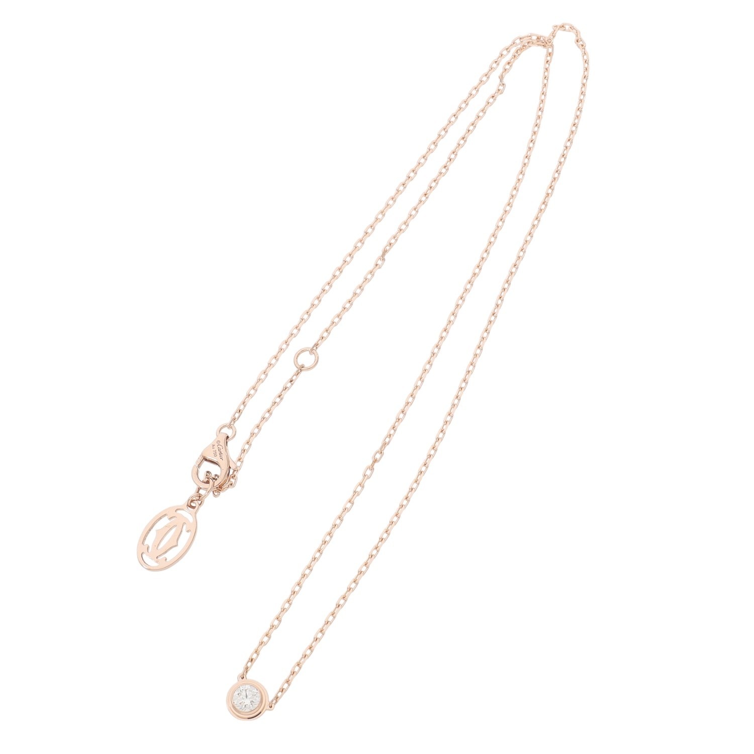 C10151 | [中古]カルティエ ダムール ネックレス ラージ B7215600