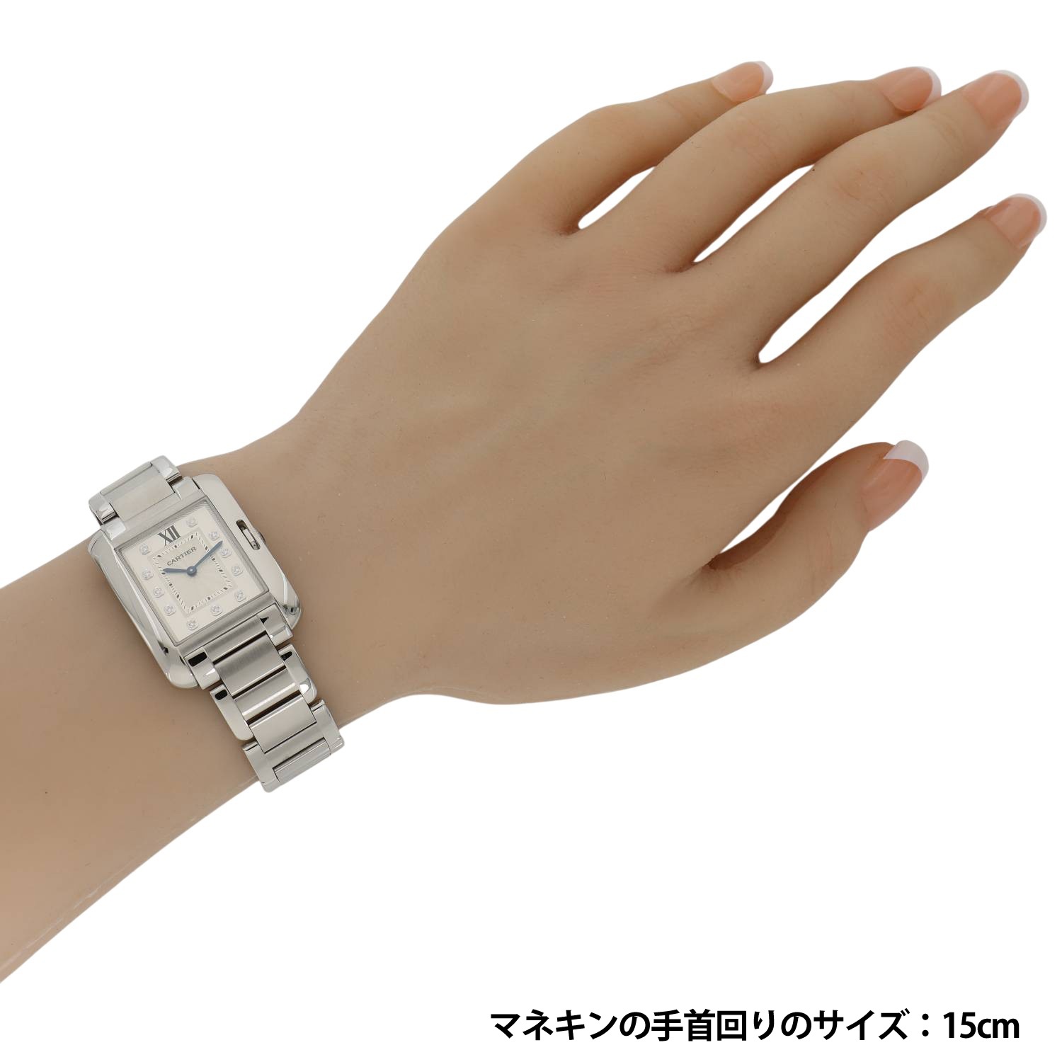 C11707 | [中古]カルティエ タンク アングレーズ ウォッチ SM W4TA0004