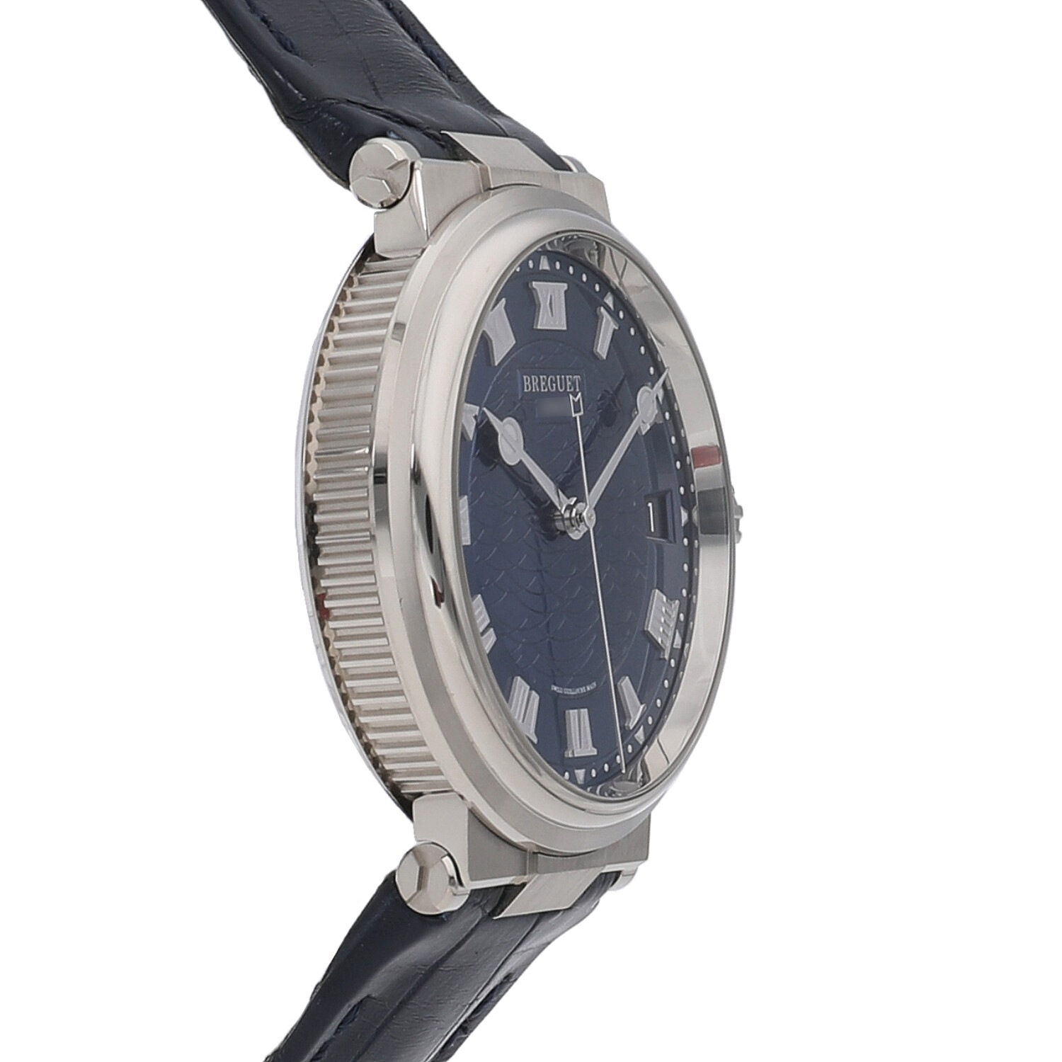 ブレゲ マリーン5517 用純正レザーストラップ ブレゲ マリーン5517 用純正レザーストラップ