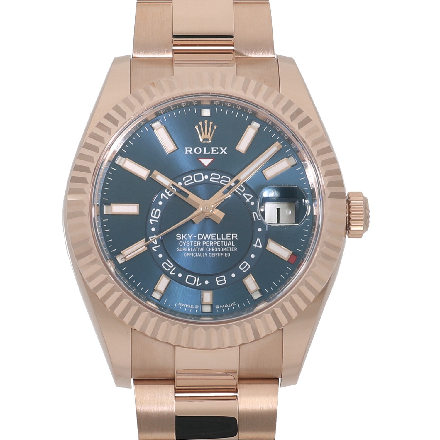 R9653 | [新品]ロレックス スカイドゥエラー 336935 ブルー グリーン