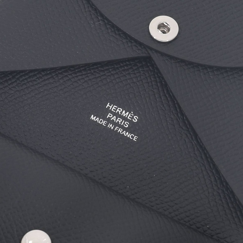 エルメス カルヴィデュオ ノワール エプソン エルメス Hermes HERMES コインケース カルヴィデュオ CALVI DUO
