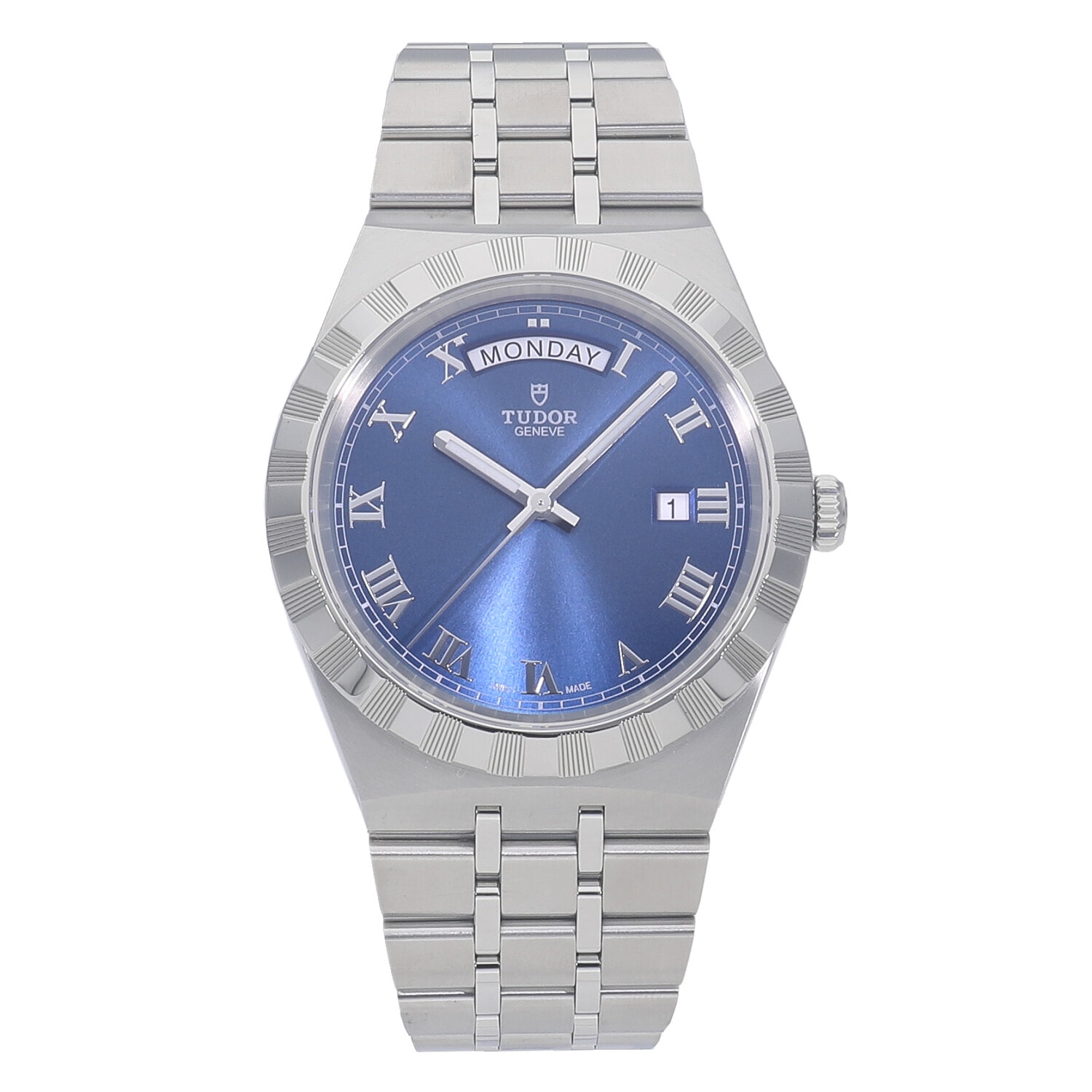 T4754 | [中古]チューダー ロイヤル デイト・デイ ブルー M28600-0005 メンズ | 中野のブランド時計販売・買取なられんず