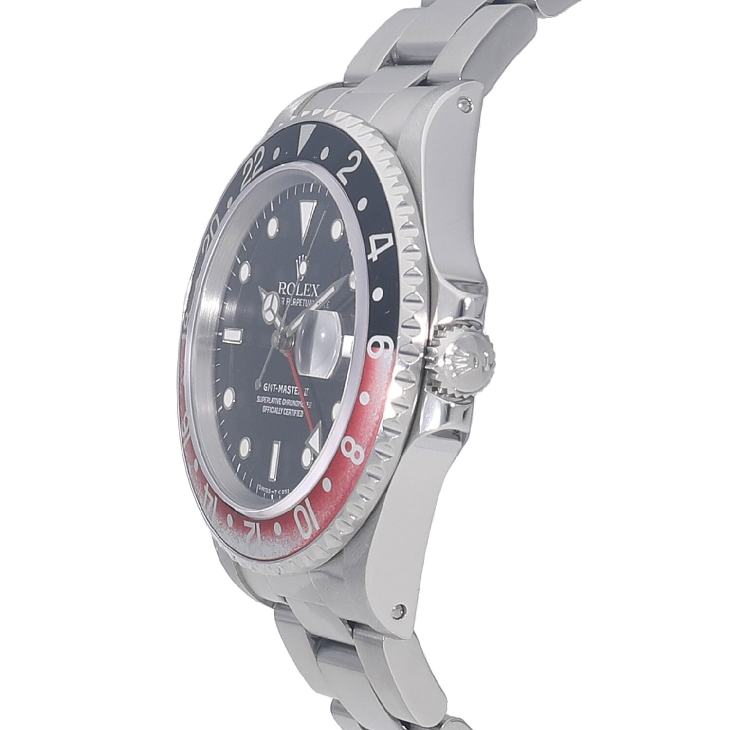 ロレックス GMTマスター2 ペプシ 16710 国際サービス保証付き（GMT  