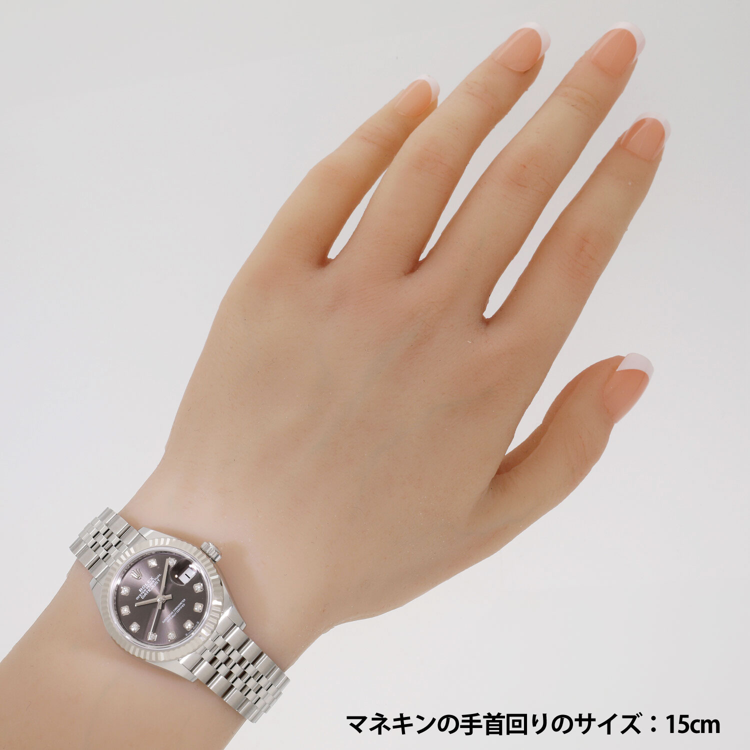 R7455 | [未使用]ロレックス レディ デイトジャスト 28 279174G ランダム ダークグレー×10Pダイヤ レディース | 中野 ...