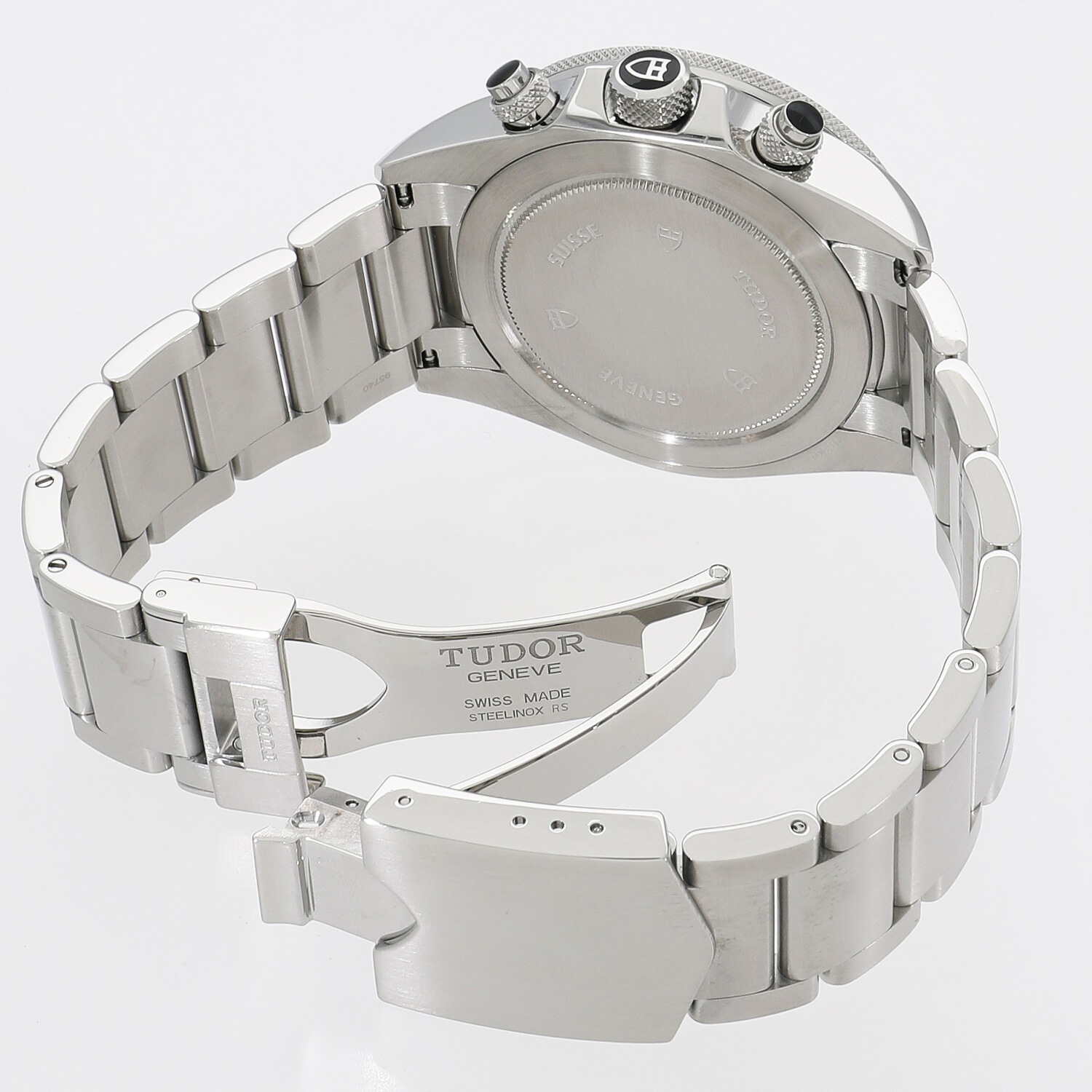 チューダーヘリテージクロノグラフ　70330N グレー　純正ファブリックベルト 新品)TUDOR チューダー ヘリテイジ クロノグラフ 70330N グレー