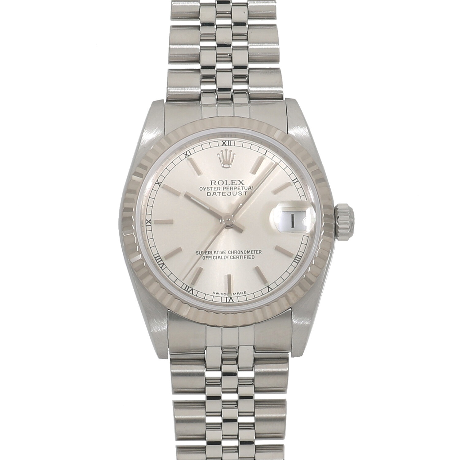 R9655 | [中古]ロレックス デイトジャスト 78274 A番 シルバー ユニ