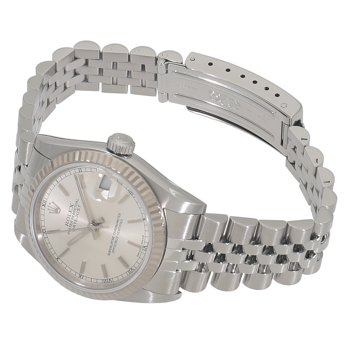 R9655 | [中古]ロレックス デイトジャスト 78274 A番 シルバー ユニ