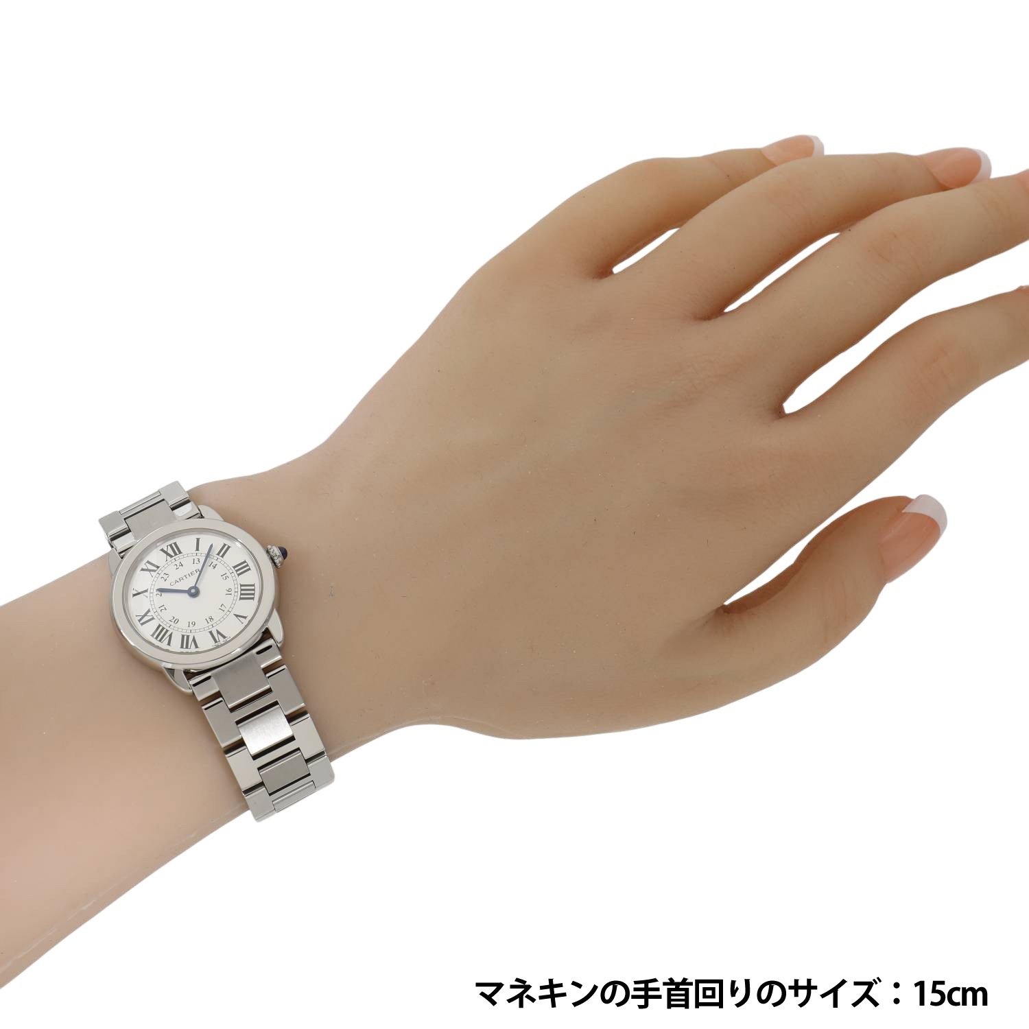 C11776 | [中古]カルティエ ロンドソロ ドゥ カルティエ SM W6701004