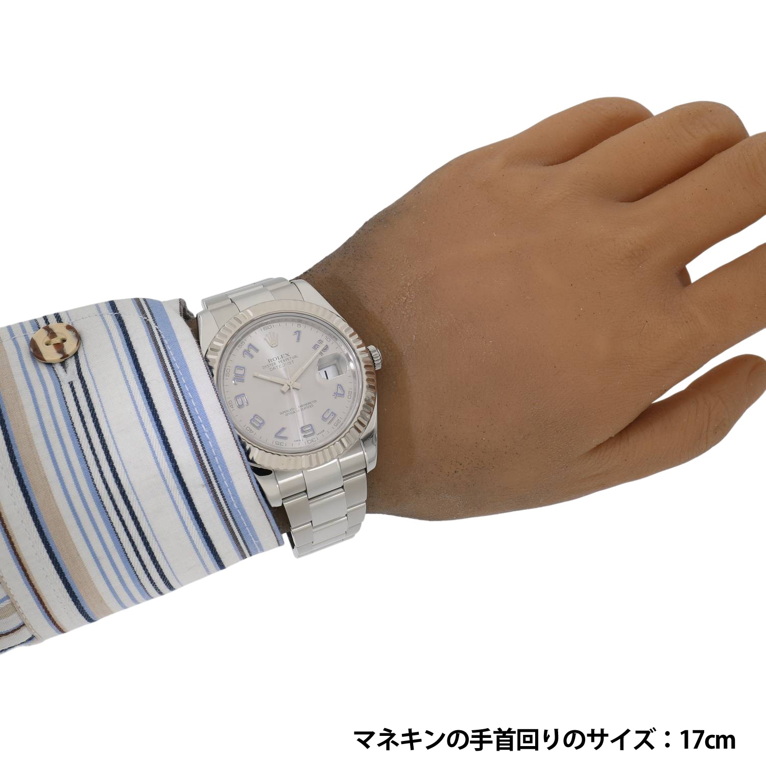 R11840 | [中古]ロレックス デイトジャスト II 116334 V番 シルバー