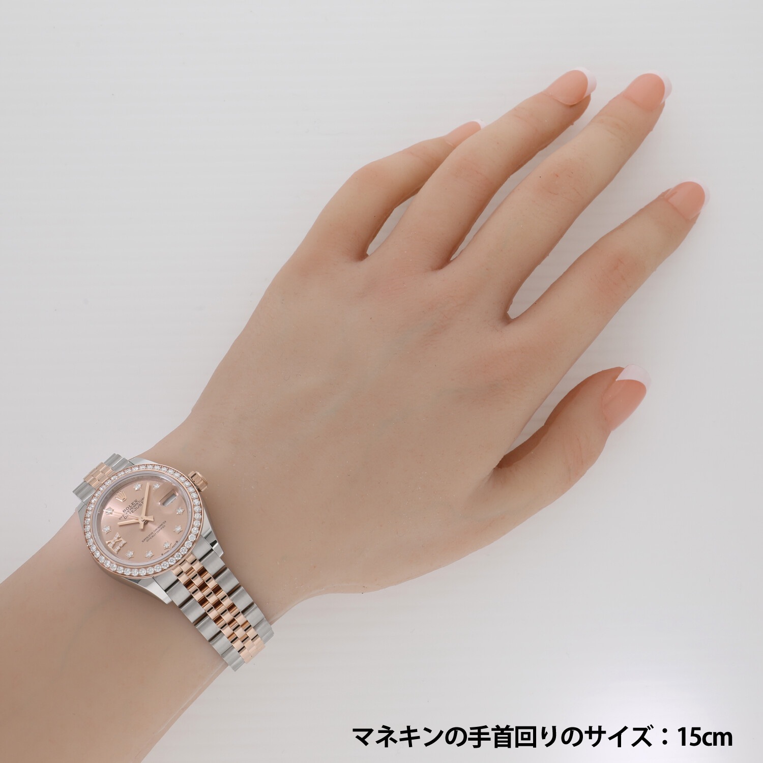 R6458 | [未使用]ロレックス レディ デイトジャスト 28 ロゼカラー＊9P