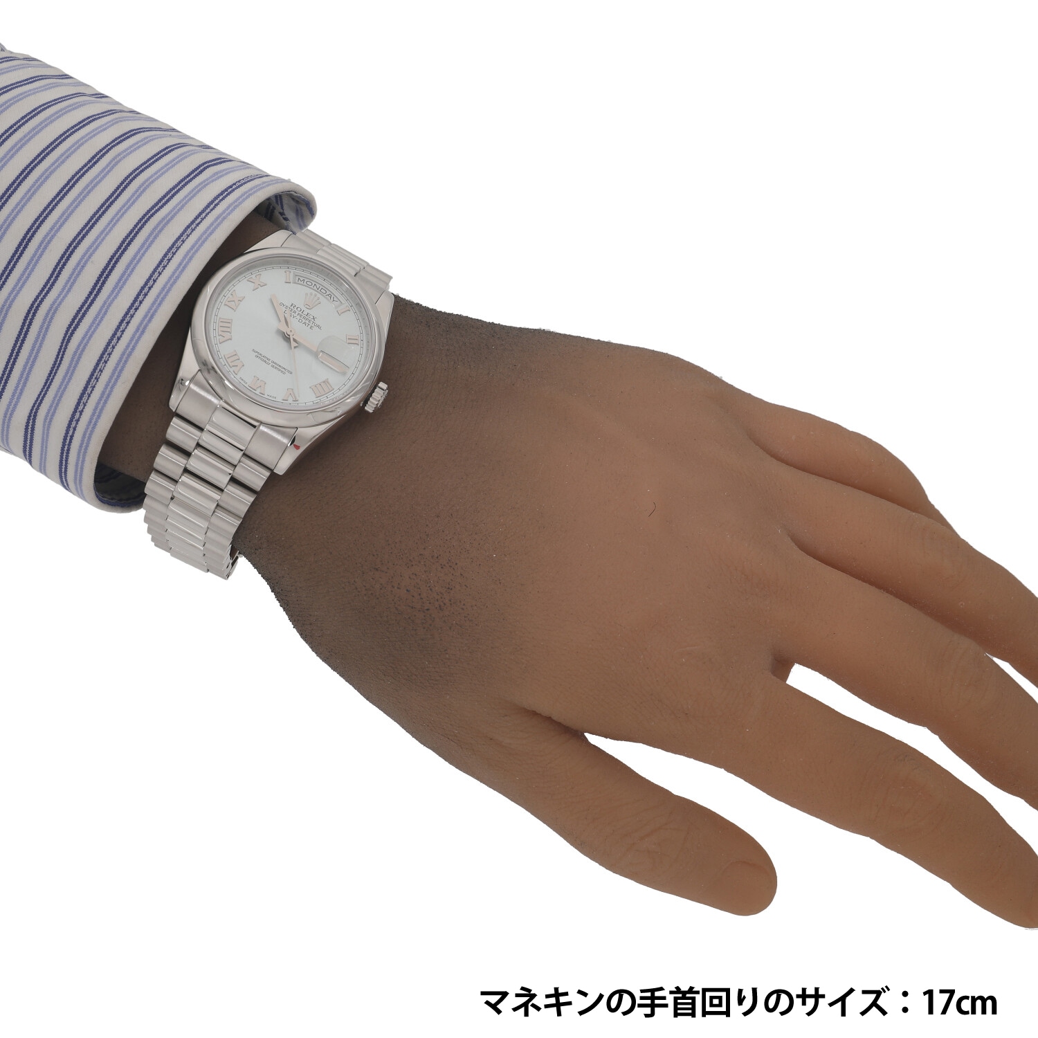 R9958 | [中古]ロレックス デイデイト 118206 K番 アイスブルー ローマ