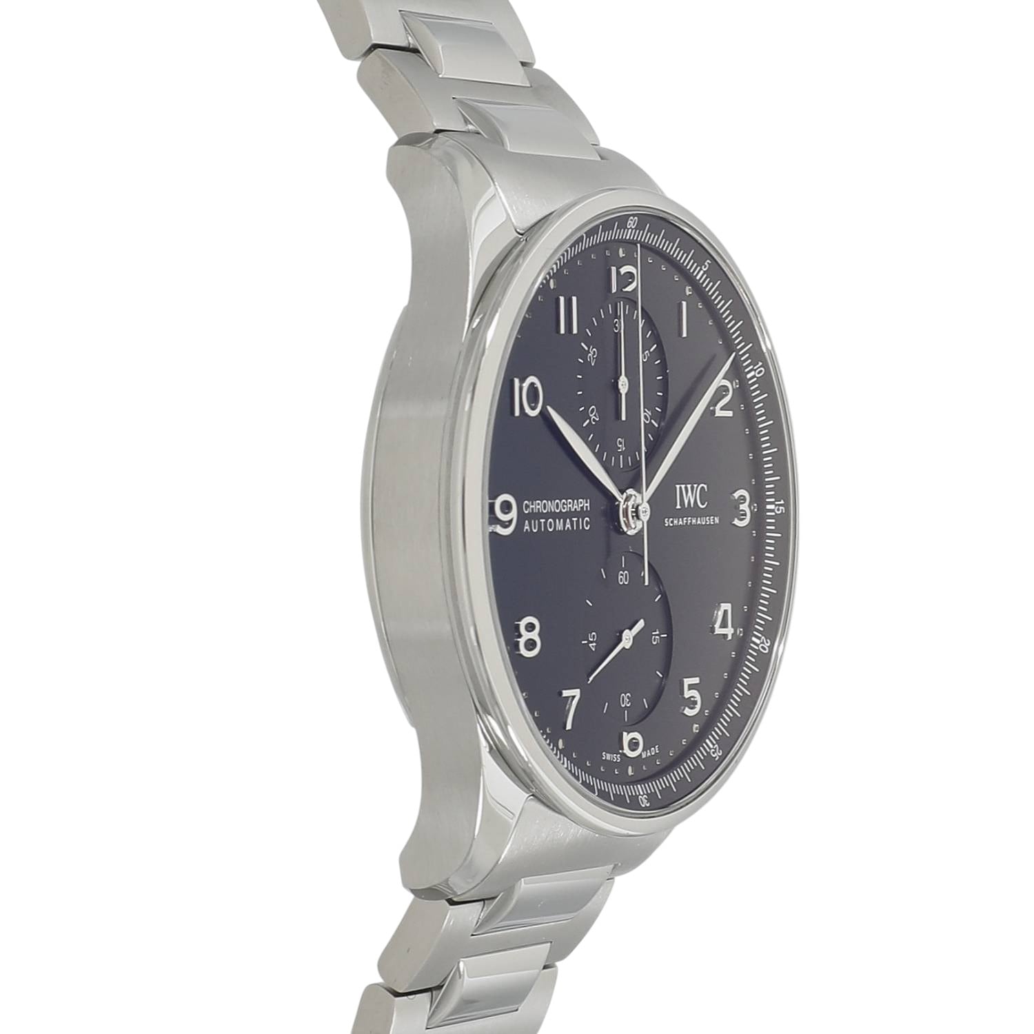 I11419 | [中古]IWC ポルトギーゼ クロノグラフ IW371609 ブラック 