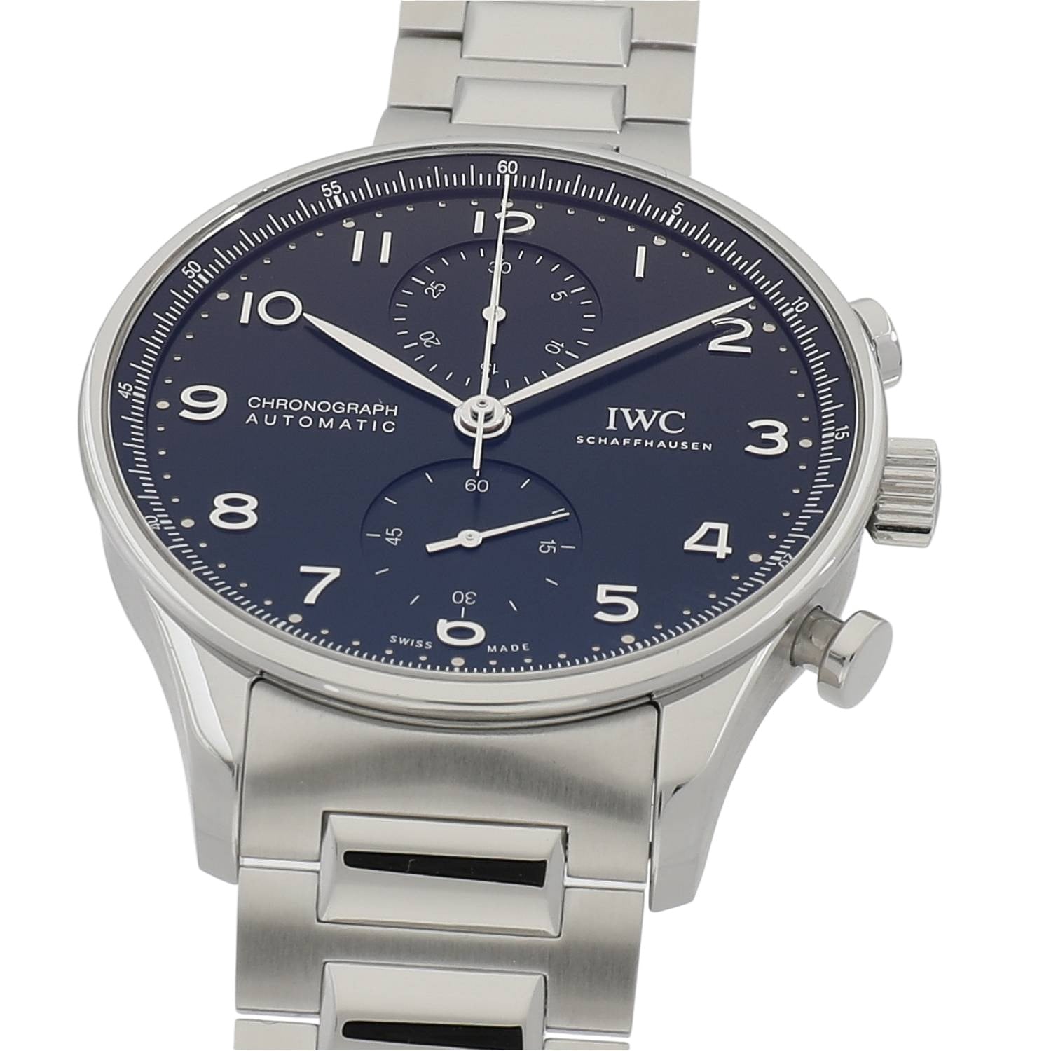 I11419 | [中古]IWC ポルトギーゼ クロノグラフ IW371609 ブラック 