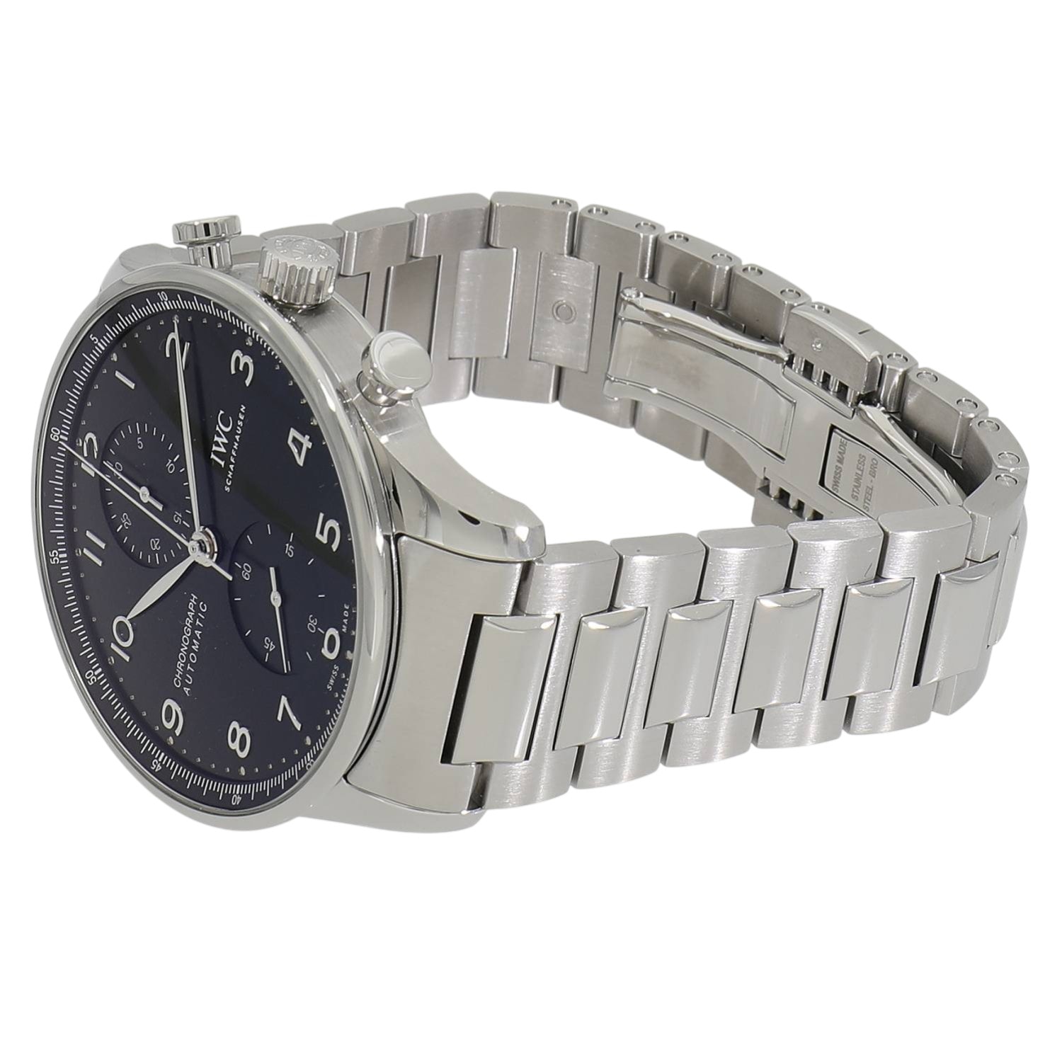 I11419 | [中古]IWC ポルトギーゼ クロノグラフ IW371609 ブラック 