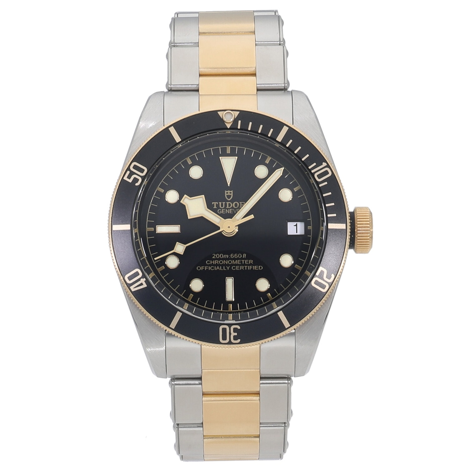 T6059 | [中古]チューダー ブラックベイ S&G ブラック M79733N-0008 