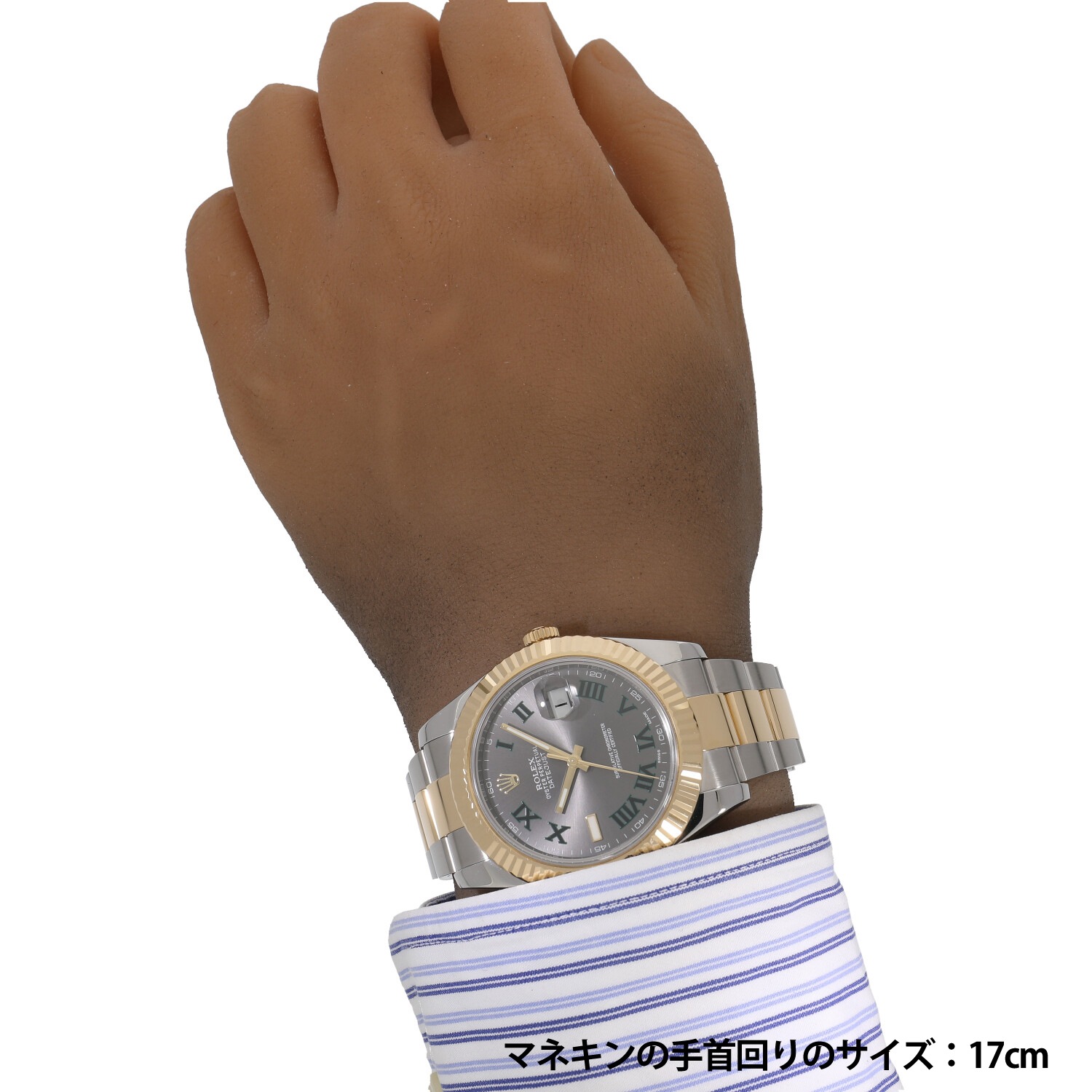R8759 | [中古]ロレックス デイトジャスト II 116333 G番 グレー