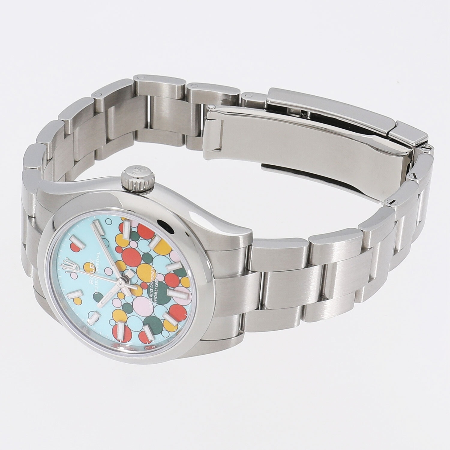 新品未使用　ロレックス　オイスターパーペチュアル　掛け時計　非売品 中古)ROLEX ロレックス オイスターパーペチュアル 36 126000