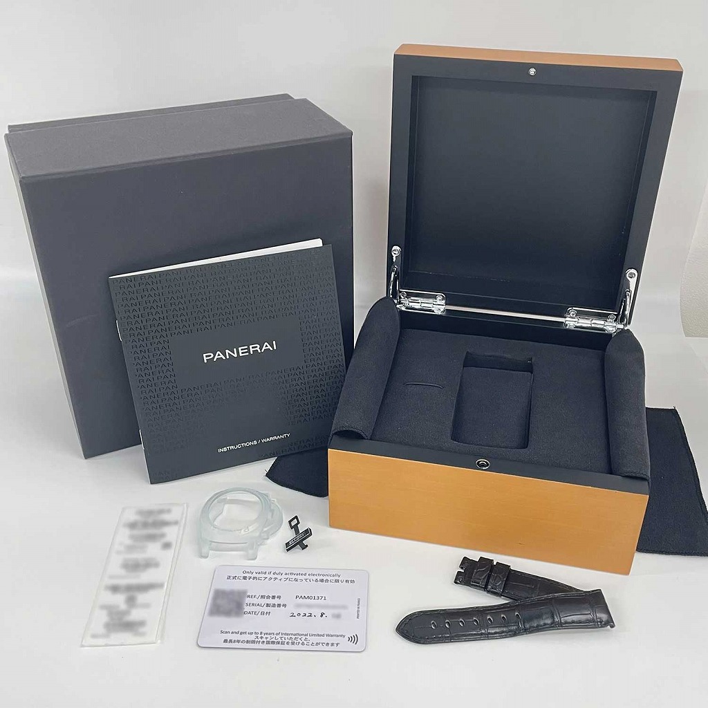 P6860 | [中古]パネライ ルミノール マリーナ クアランタ ホワイト