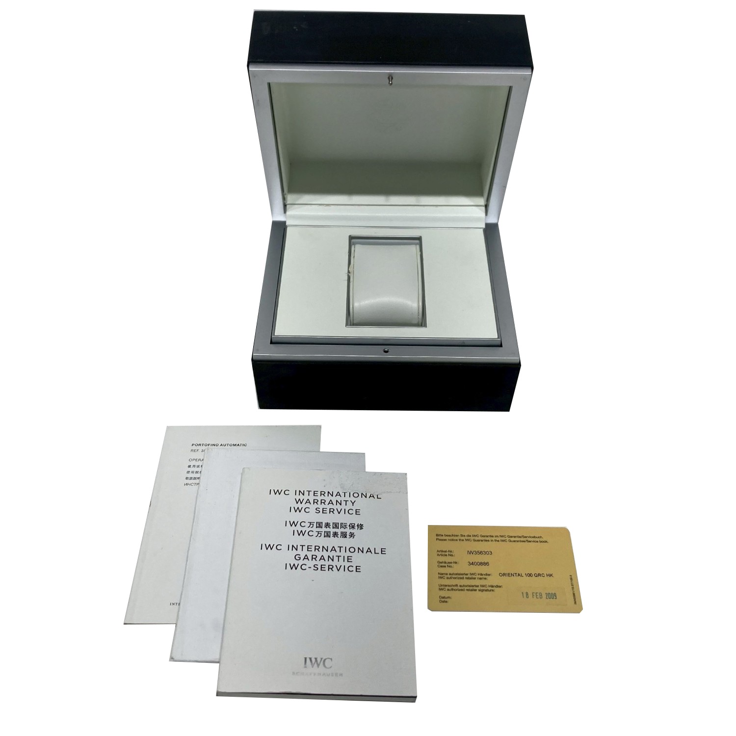 I11649 | [中古]IWC ポートフィノ オートマチック IW356303 シルバー