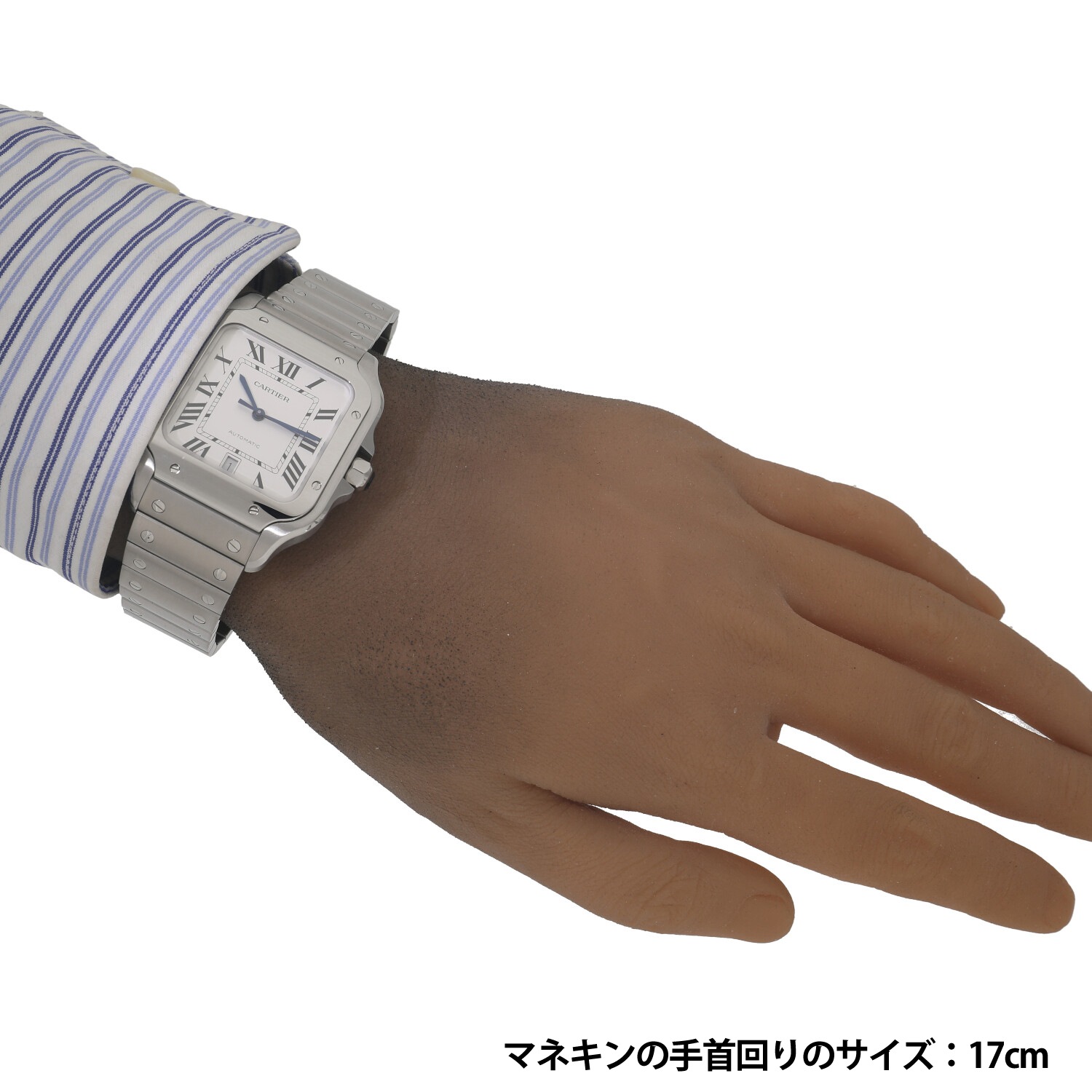 【Cartier】santos de Cartier LM コマ2つ Cartier】santos de Cartier LM コマ2つ