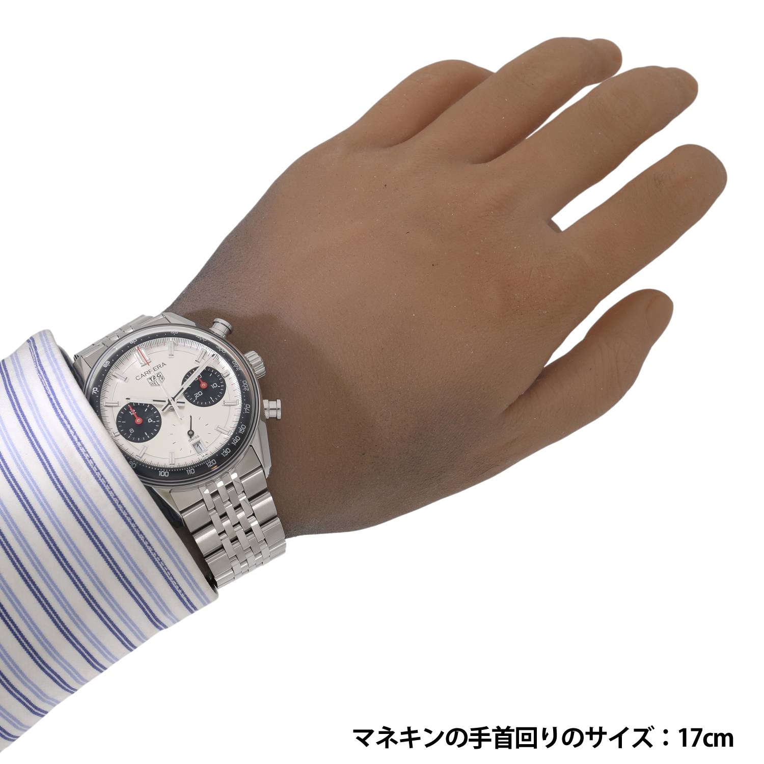 T10563 | [新品]タグホイヤー カレラ クロノグラフ CBS2216.BA0048 