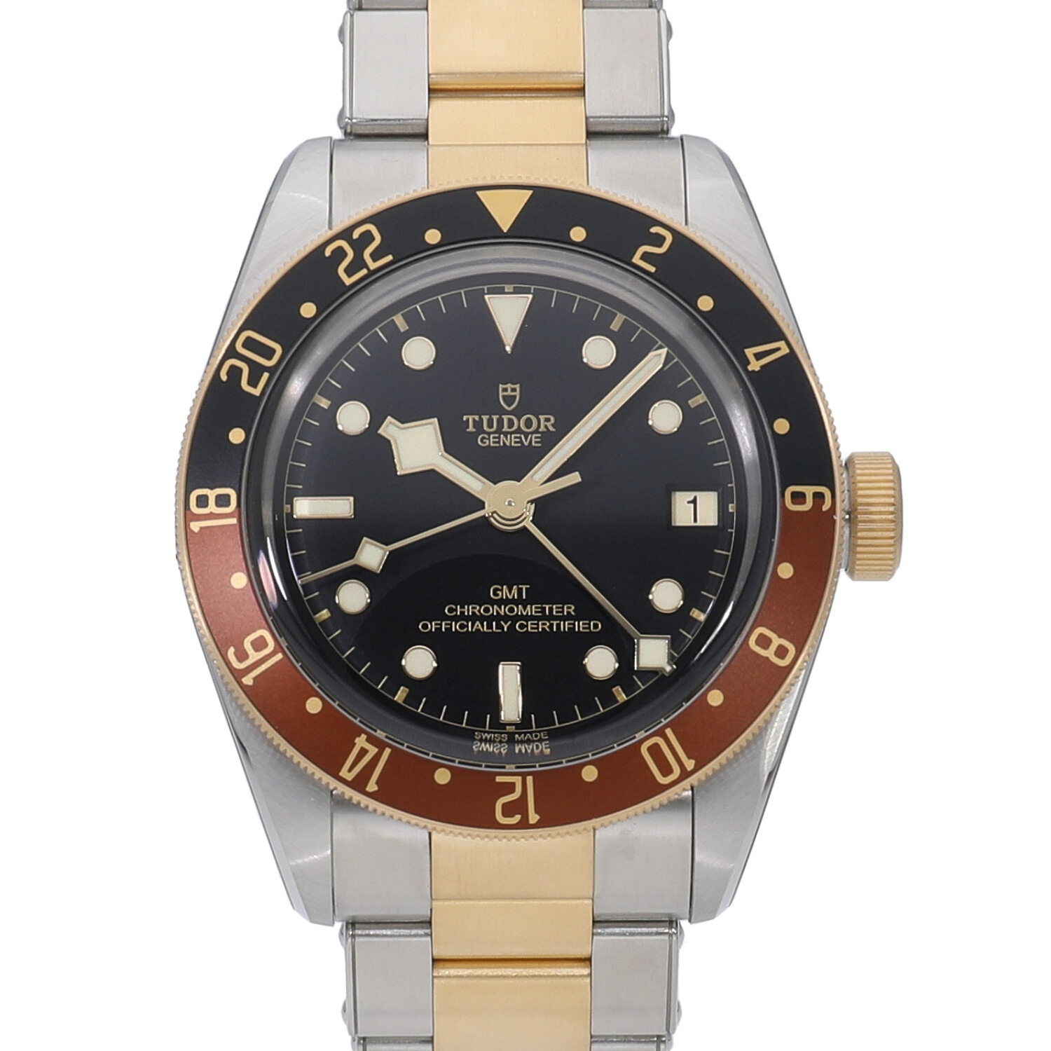 T5363 | [新品]チューダー ブラックベイ GMT S&G ブラック M79833MN