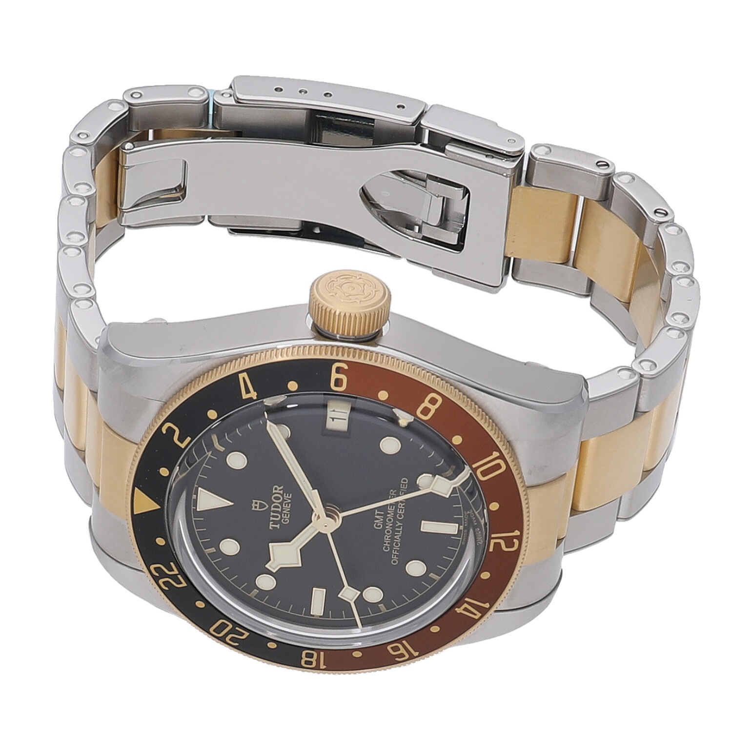 T5363 | [新品]チューダー ブラックベイ GMT S&G ブラック M79833MN 