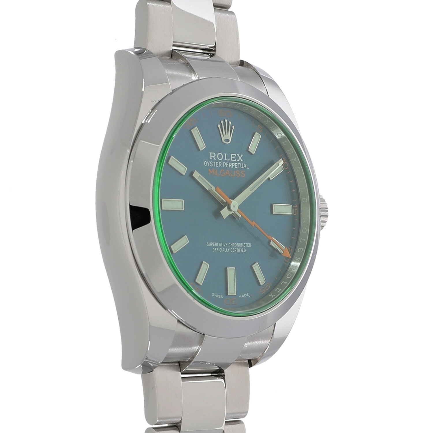 R8563 | [中古]ロレックス ミルガウス 116400GVZ ランダム Zブルー メンズ | 新品/中古｜価格・在庫｜東京・中野の高級腕 ...