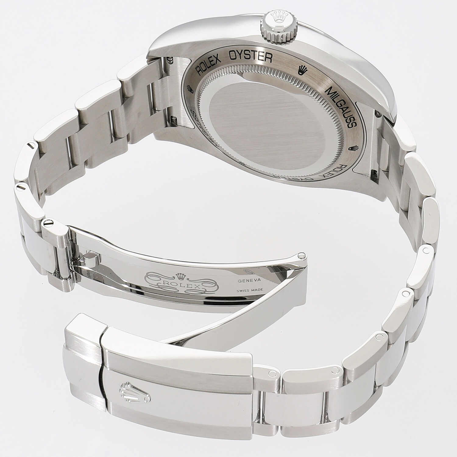 ROLEX ロレックス 116400GV ミルガウス 腕時計 SS SS メンズ [中古] R8563 | [中古]ロレックス ミルガウス 116400GVZ ランダム Zブルー