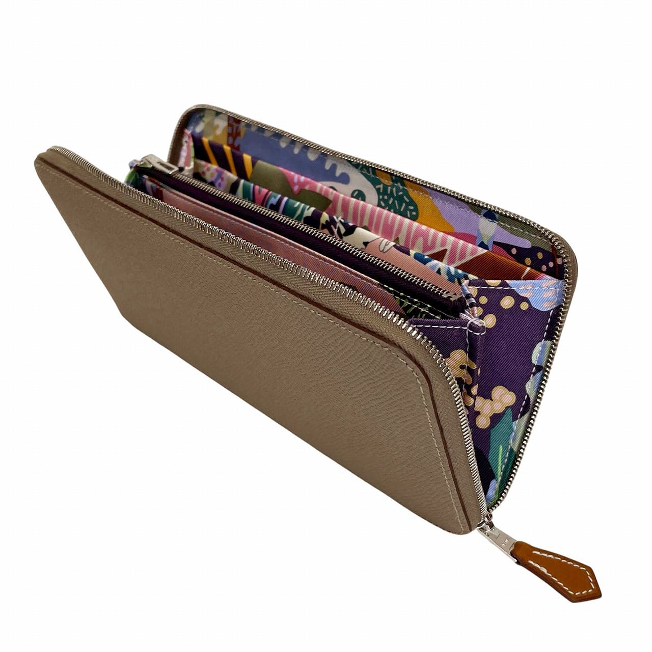 エルメス アザップ シルクイン ロング ヴォ―エプソン ノワール ブラック D刻 HERMES エルメス アザップ シルクイン ロング 財布 長財布