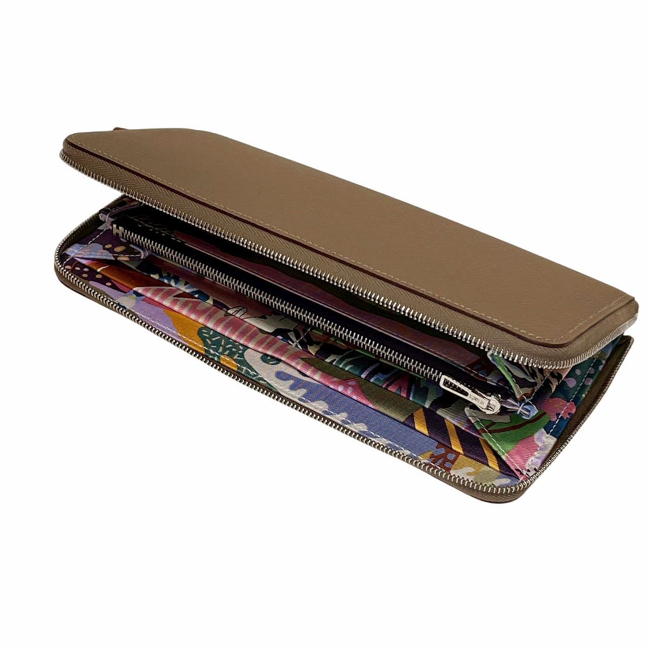 エルメス アザップロング シルクイン ヴォーエプソン エルメス アザップ シルクイン ロング ブラック/ カシス ヴォー