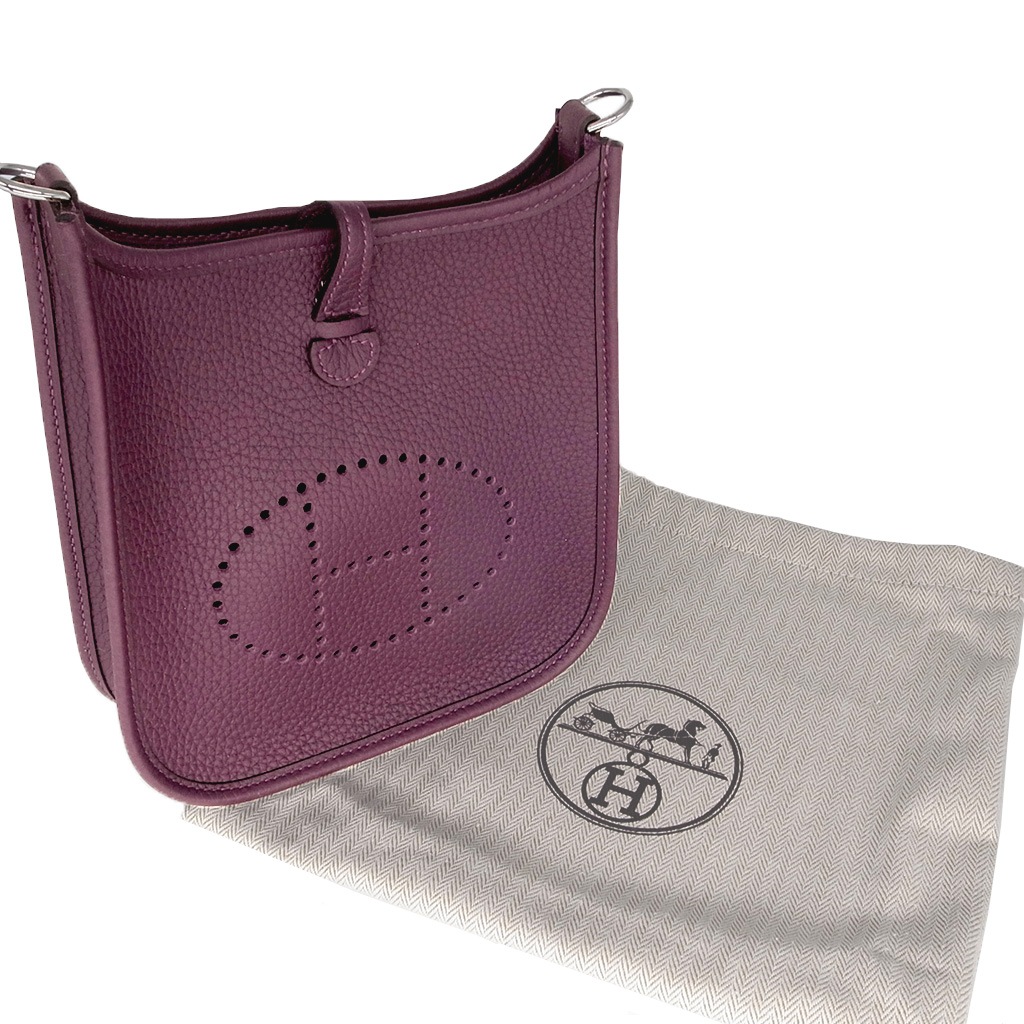 H4964 | [新品]エルメス エヴリン アマゾン TPM カシス/ルージュグレナ  