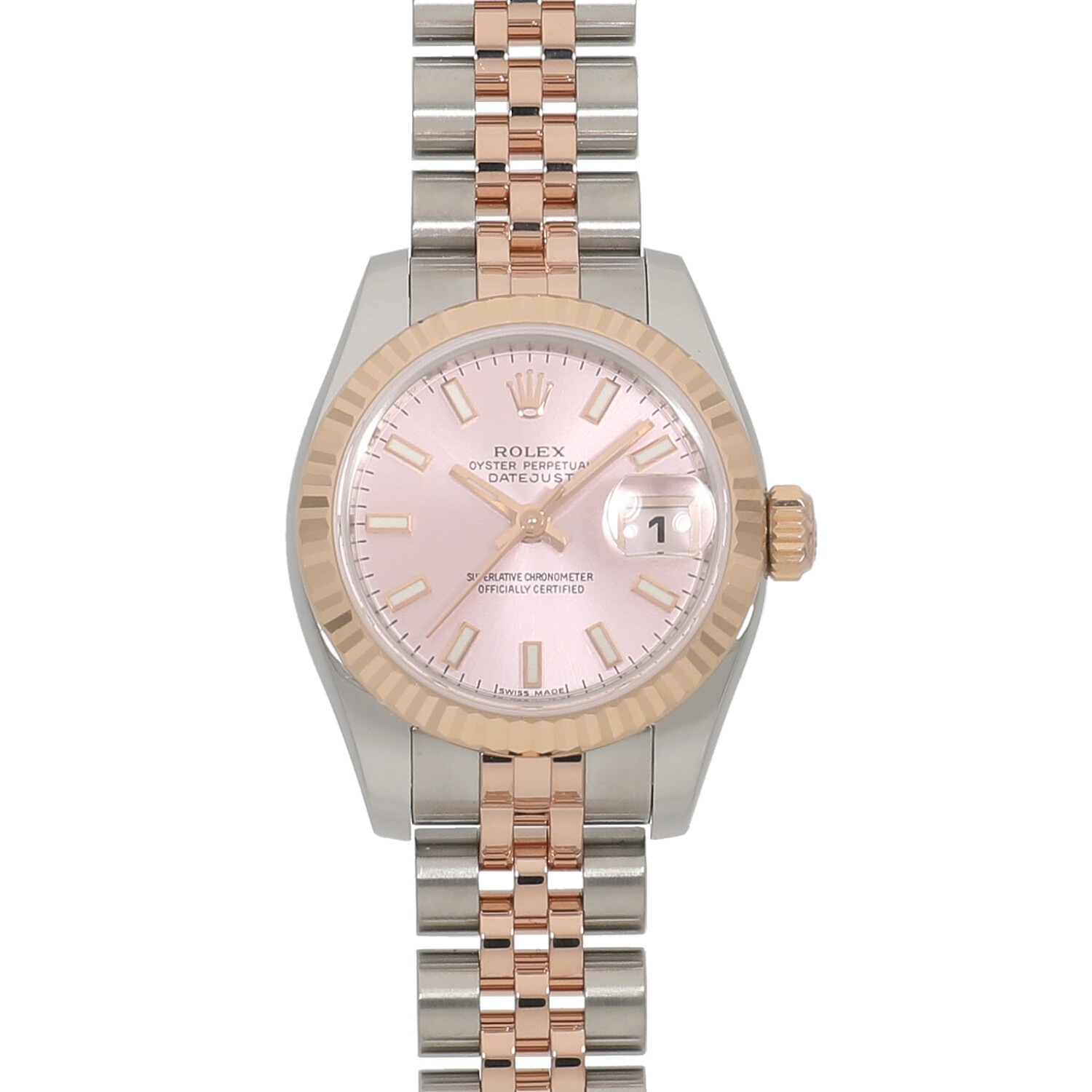 R9464 | [中古]ロレックス デイトジャスト 179171 V番 ピンク