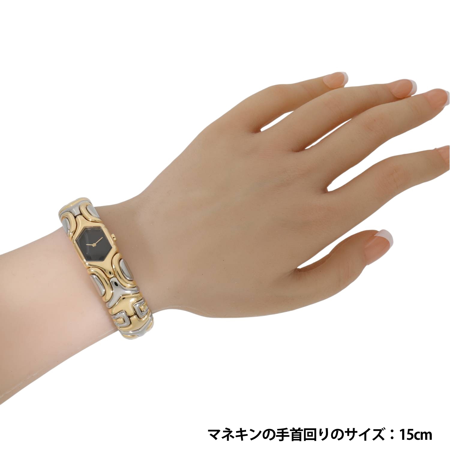 B11654 | [中古]ブルガリ アルベアーレ BJ02 ブラック レディース