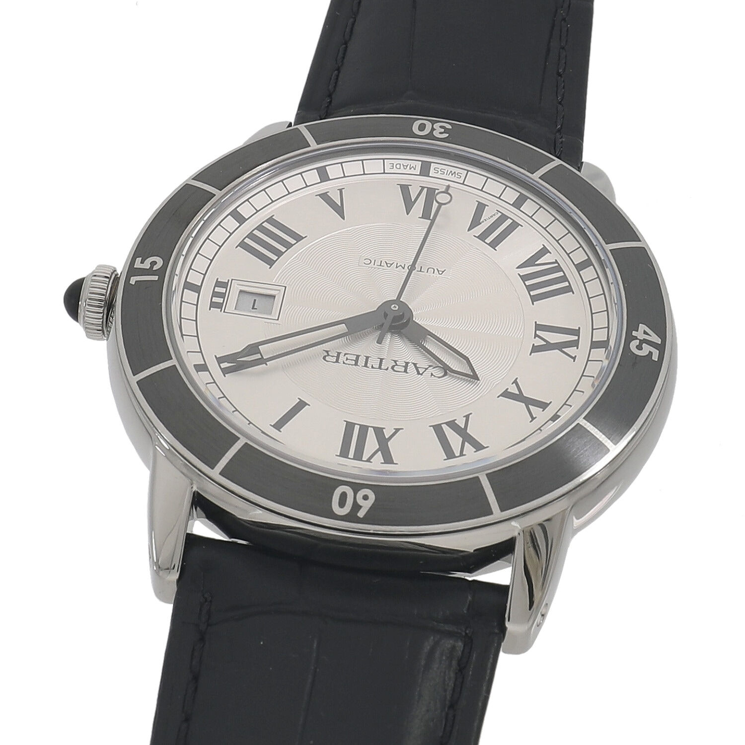 C9565 | [中古]カルティエ ロンド クロワジエール WSRN0002 シルバー  