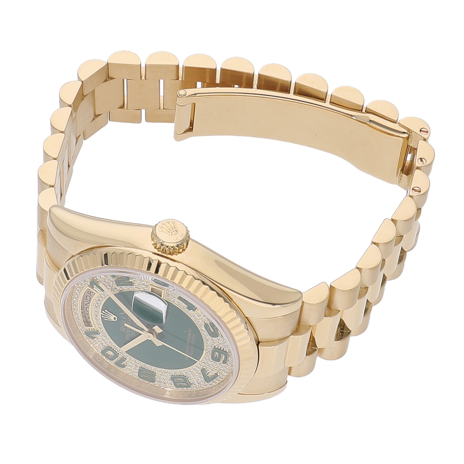 トゥデイ50 R5266 | [中古]ロレックス デイデイト 50周年記念モデル グリーン