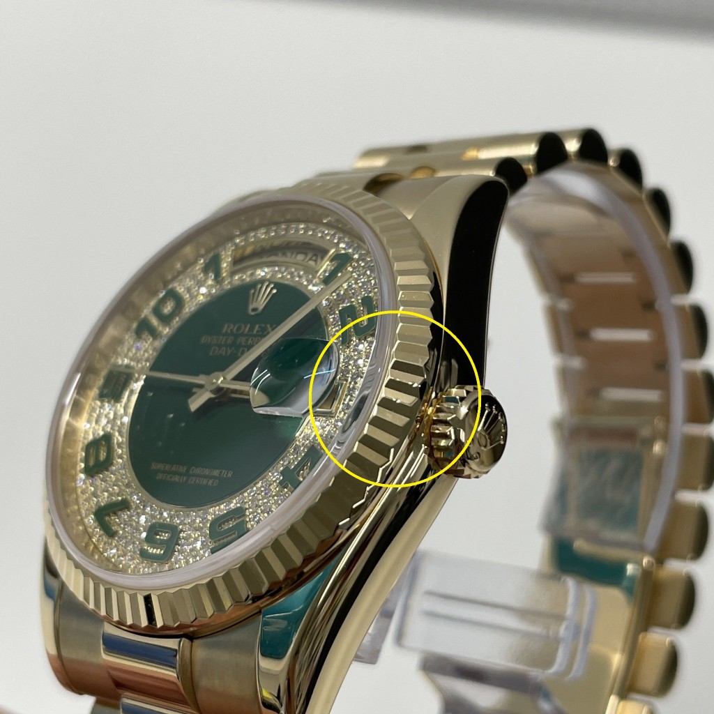 R5266 | [中古]ロレックス デイデイト 50周年記念モデル グリーン