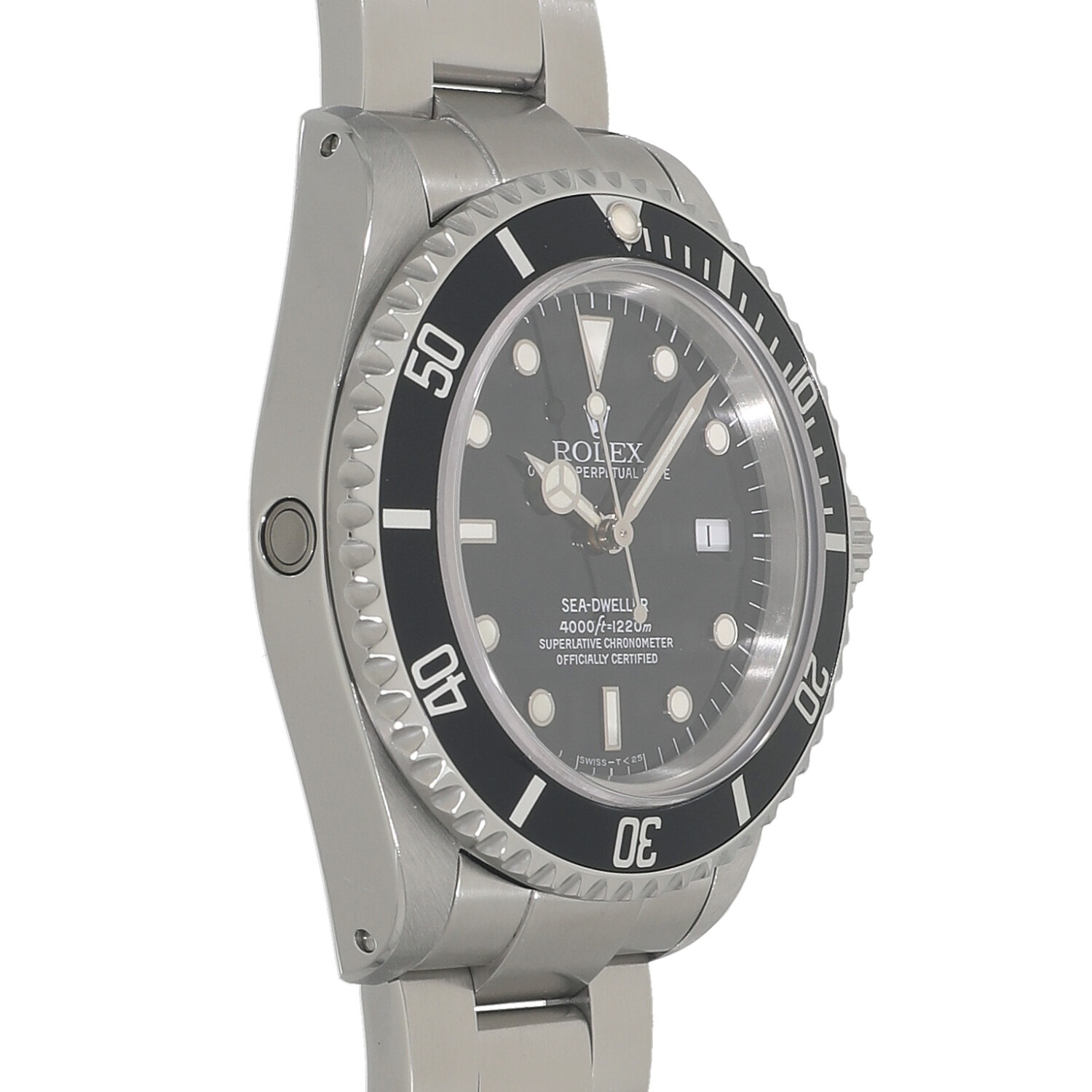 R9766 | [中古]ロレックス シードゥエラー 16600 U番 ブラック メンズ