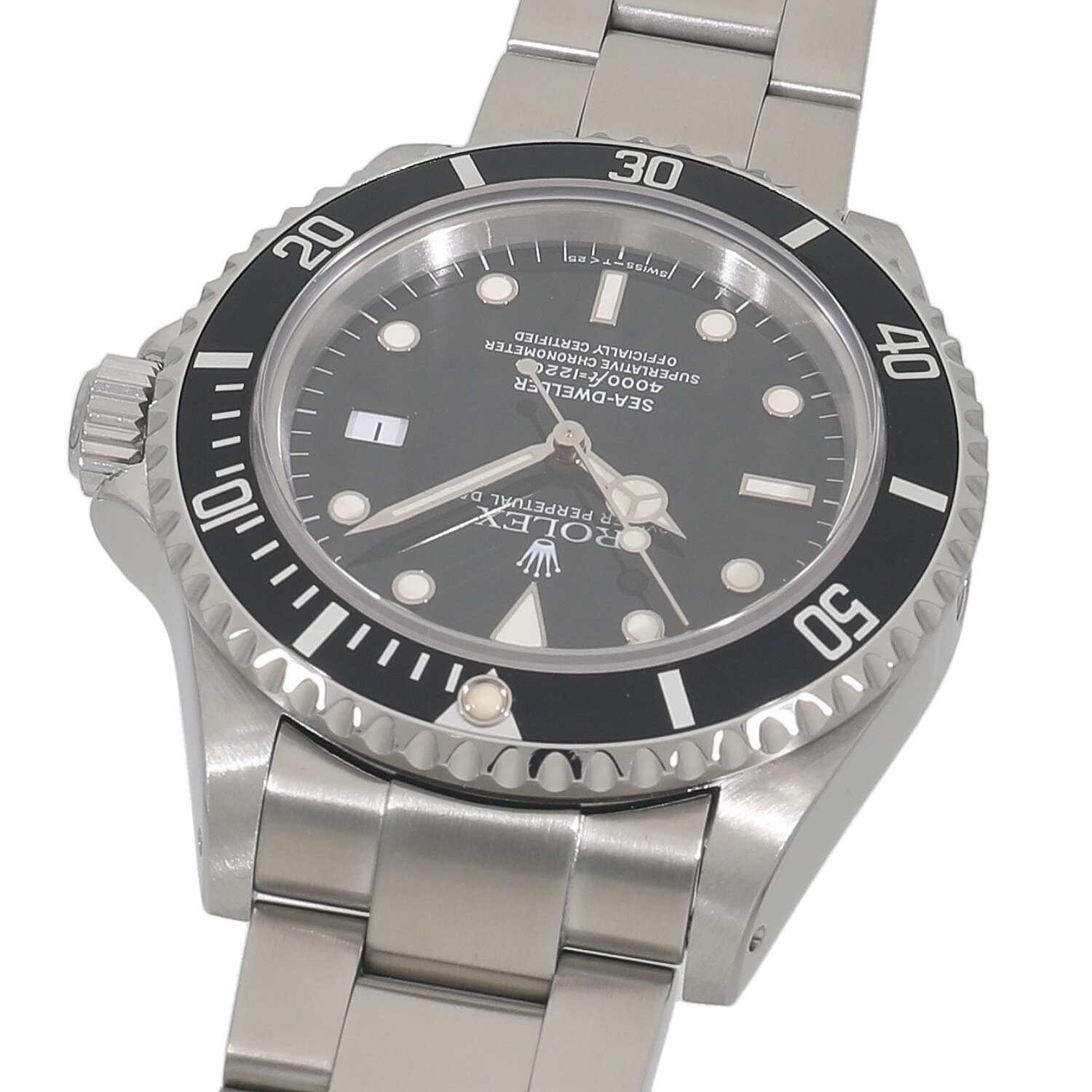 R9766 | [中古]ロレックス シードゥエラー 16600 U番 ブラック メンズ