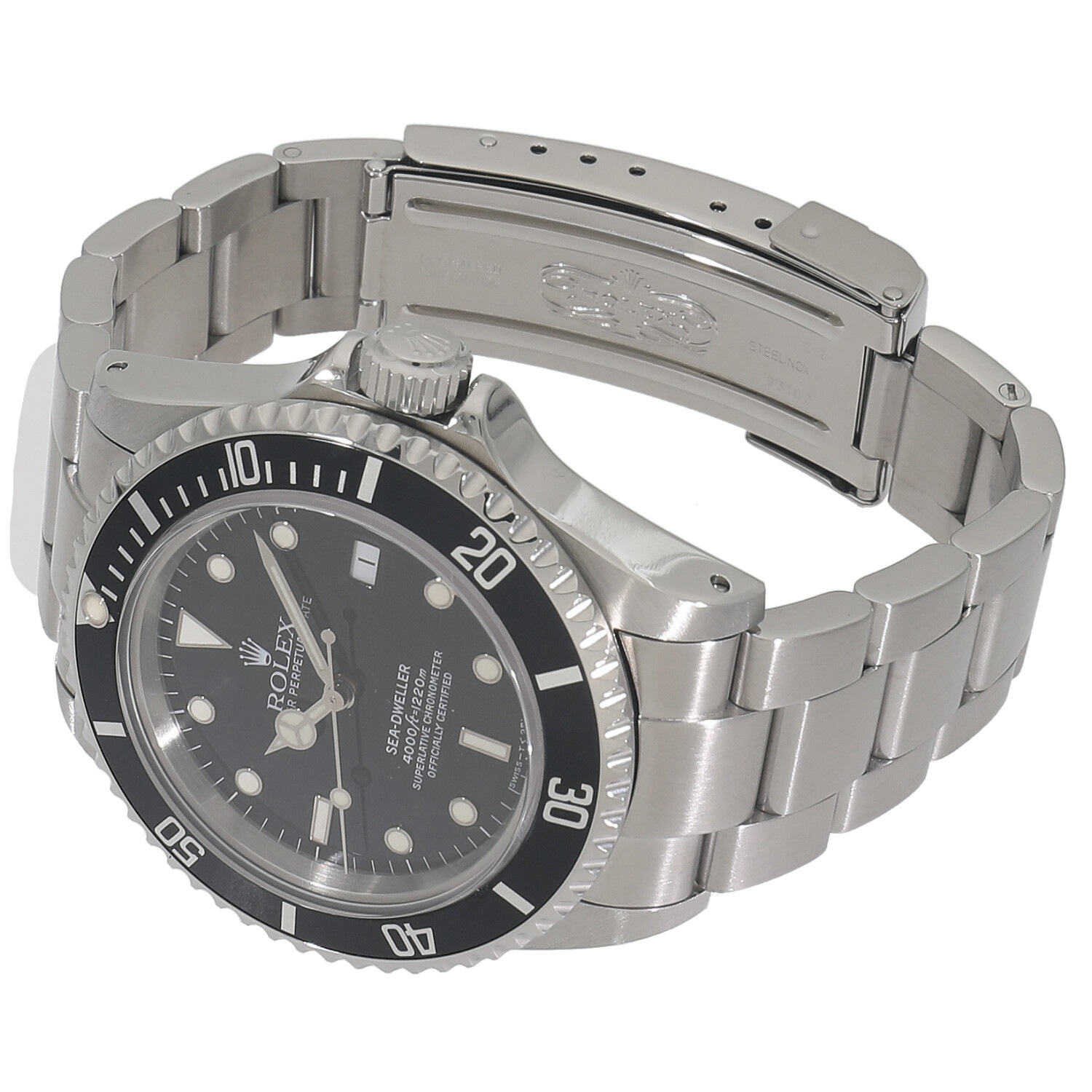 R9766 | [中古]ロレックス シードゥエラー 16600 U番 ブラック メンズ