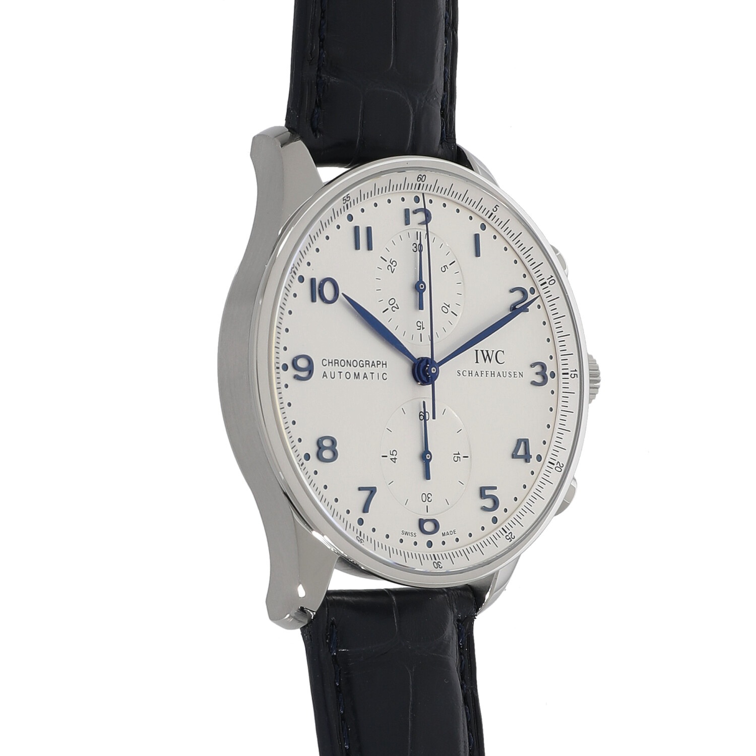 I7867 | [中古]IWC ポルトギーゼ クロノグラフ IW371446 シルバー