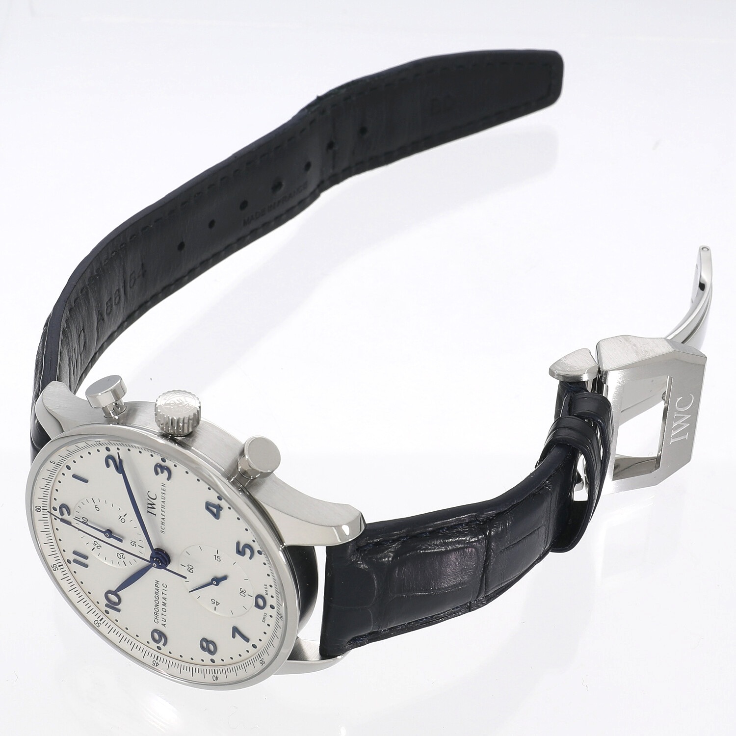 I7867 | [中古]IWC ポルトギーゼ クロノグラフ IW371446 シルバー